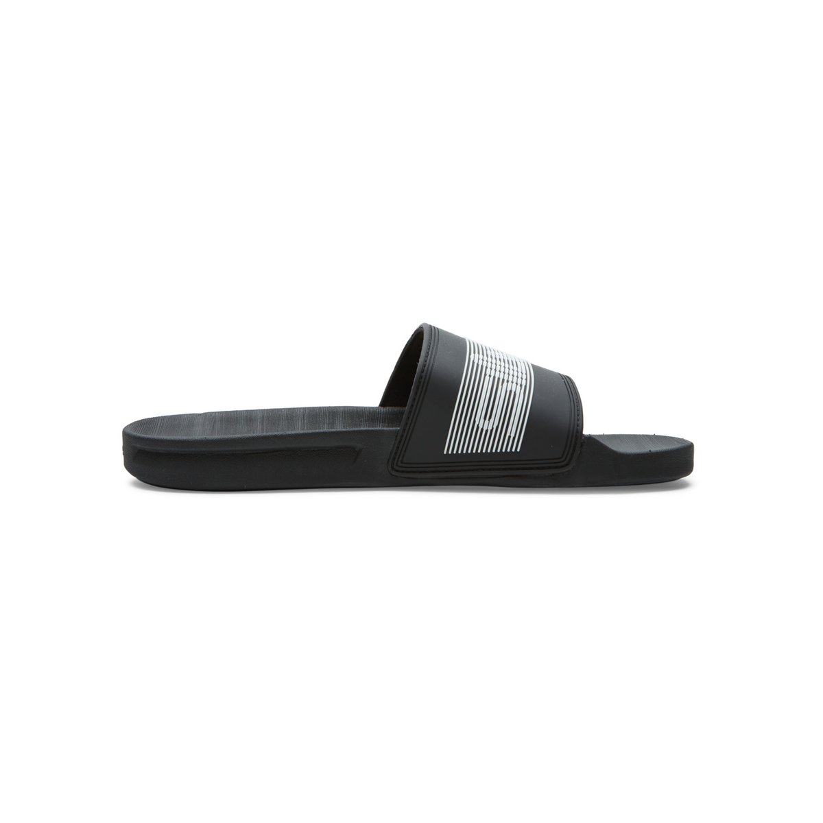 Claquettes RIVI WORDMARK SLIDE noir black 3, QUIKSILVER