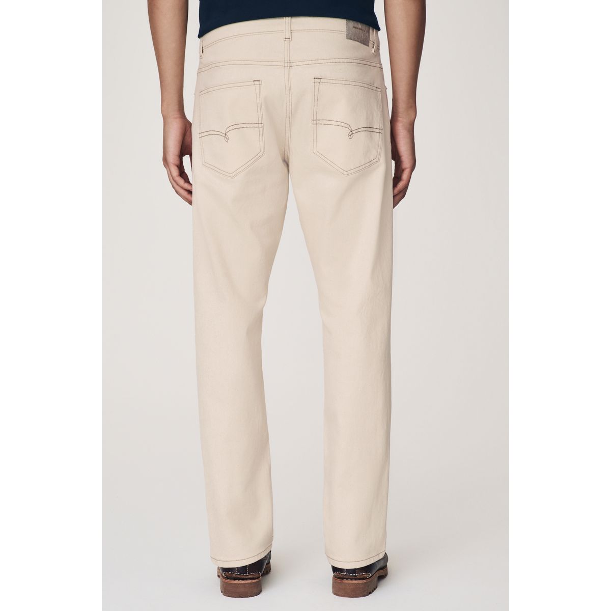 Jean slim délavé vintage blanc écru, NEXT