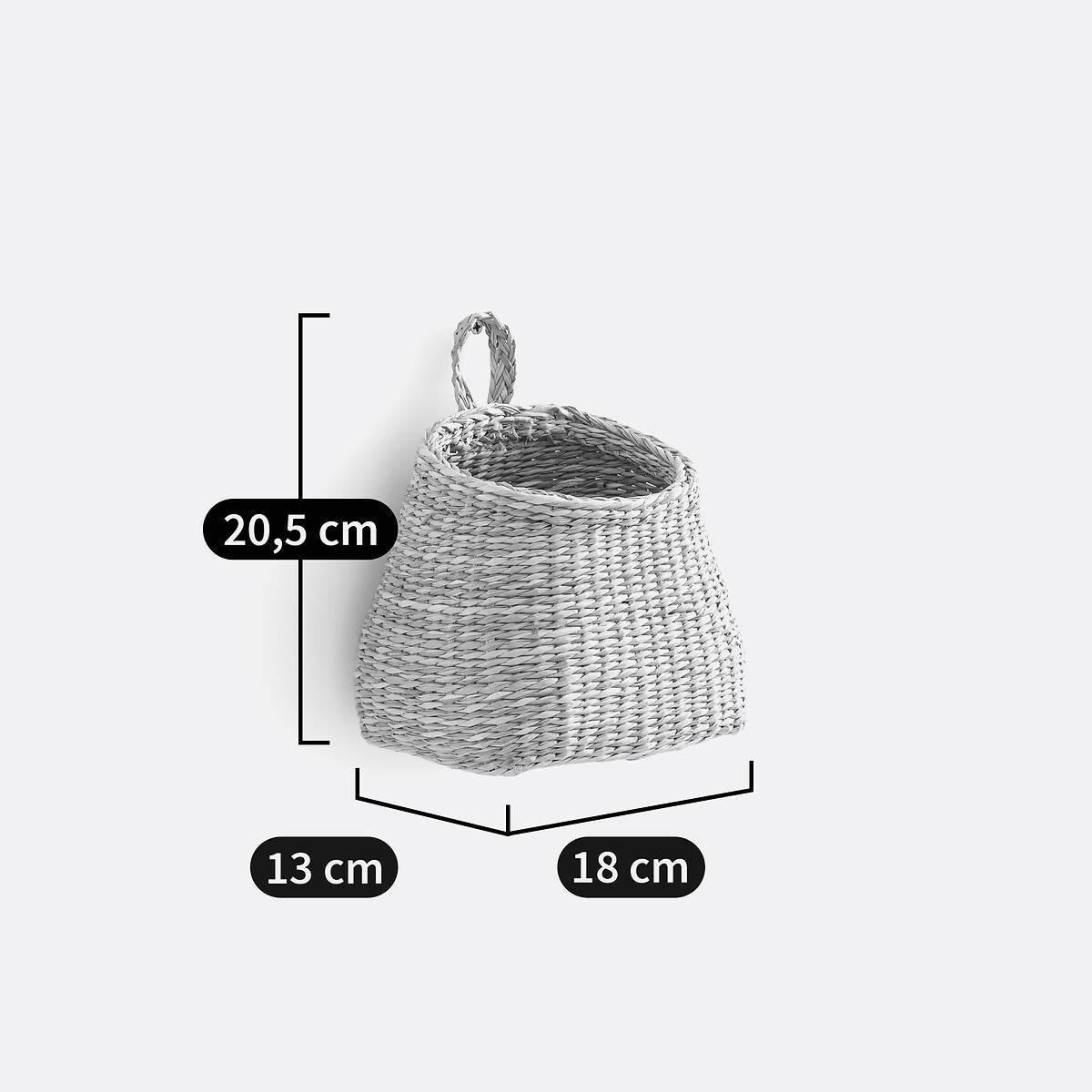 Cesto em verga, Odura natural, LA REDOUTE INTERIEURS