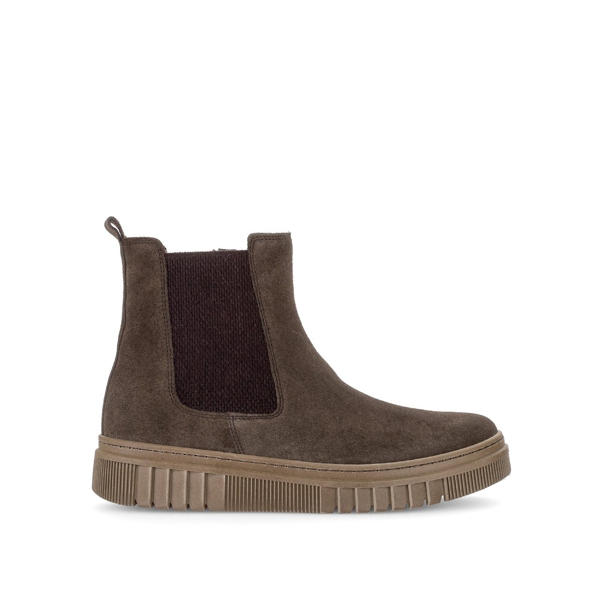 Bottines en marron velours, GABOR