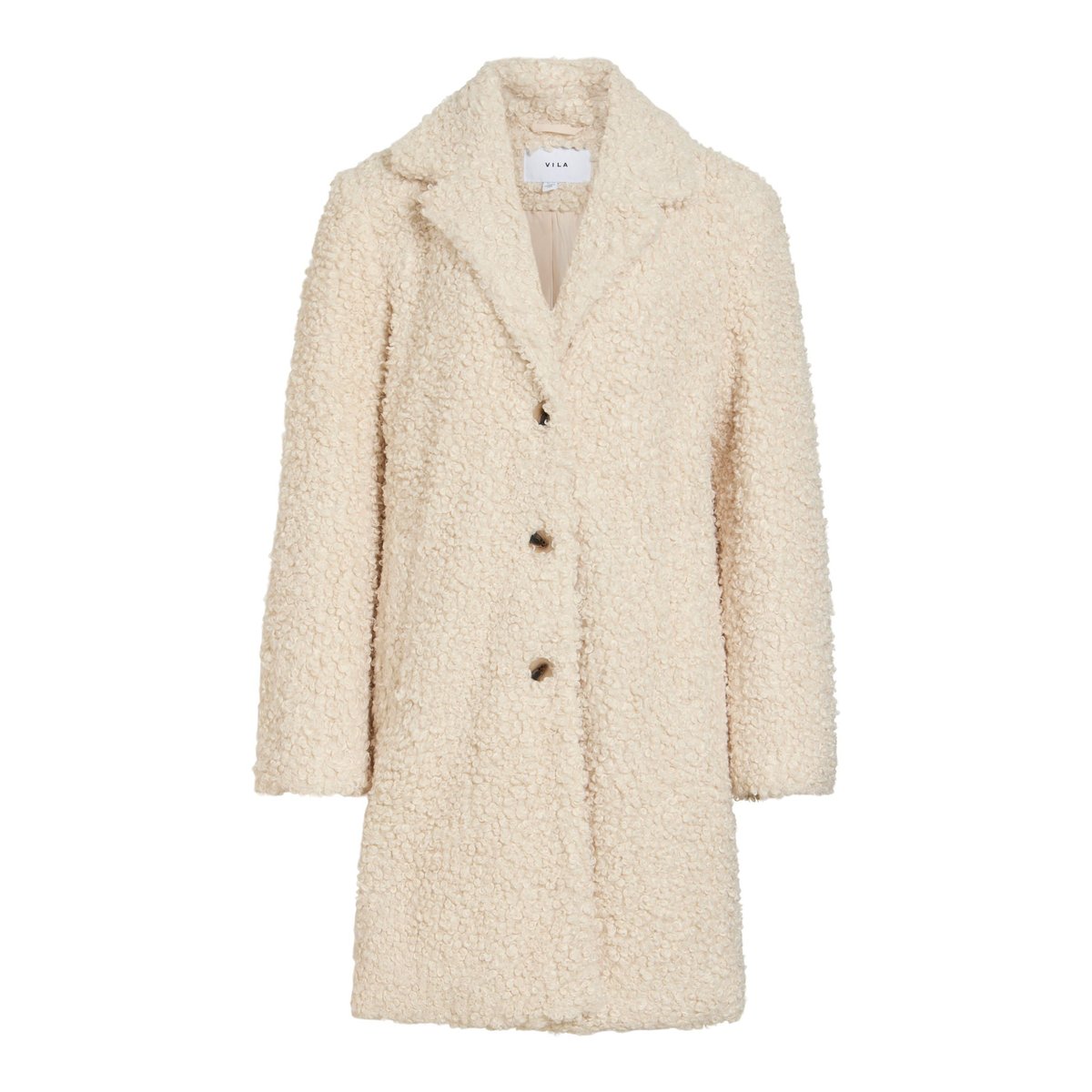 Manteau En Peluche birch, VILA