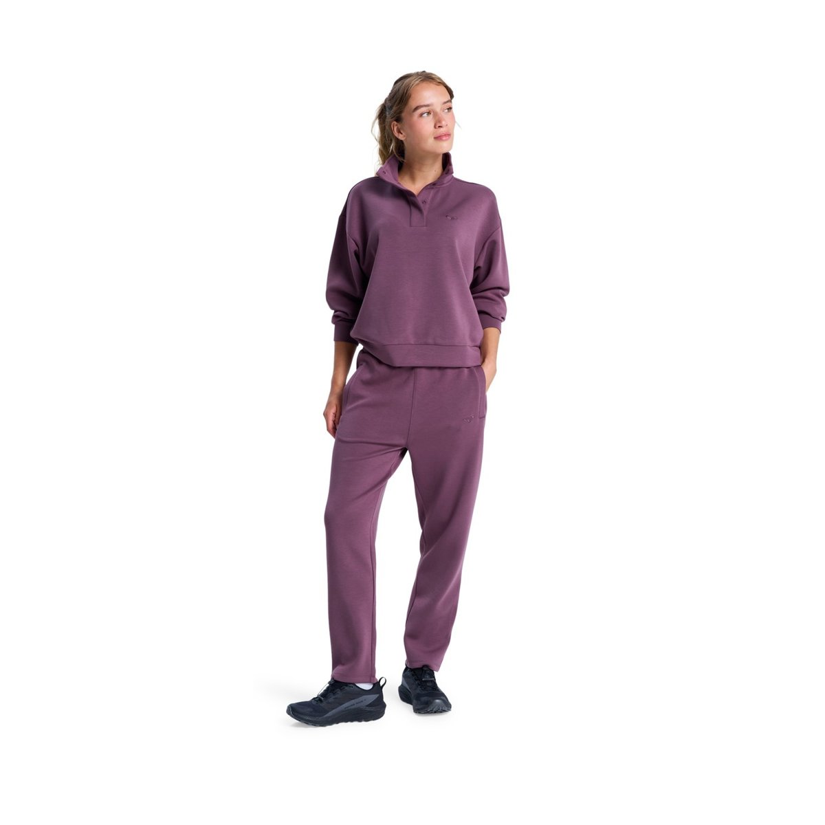 Pantalon de sport RISE & VIBE SWEETS. rouge huckleberry, ROXY