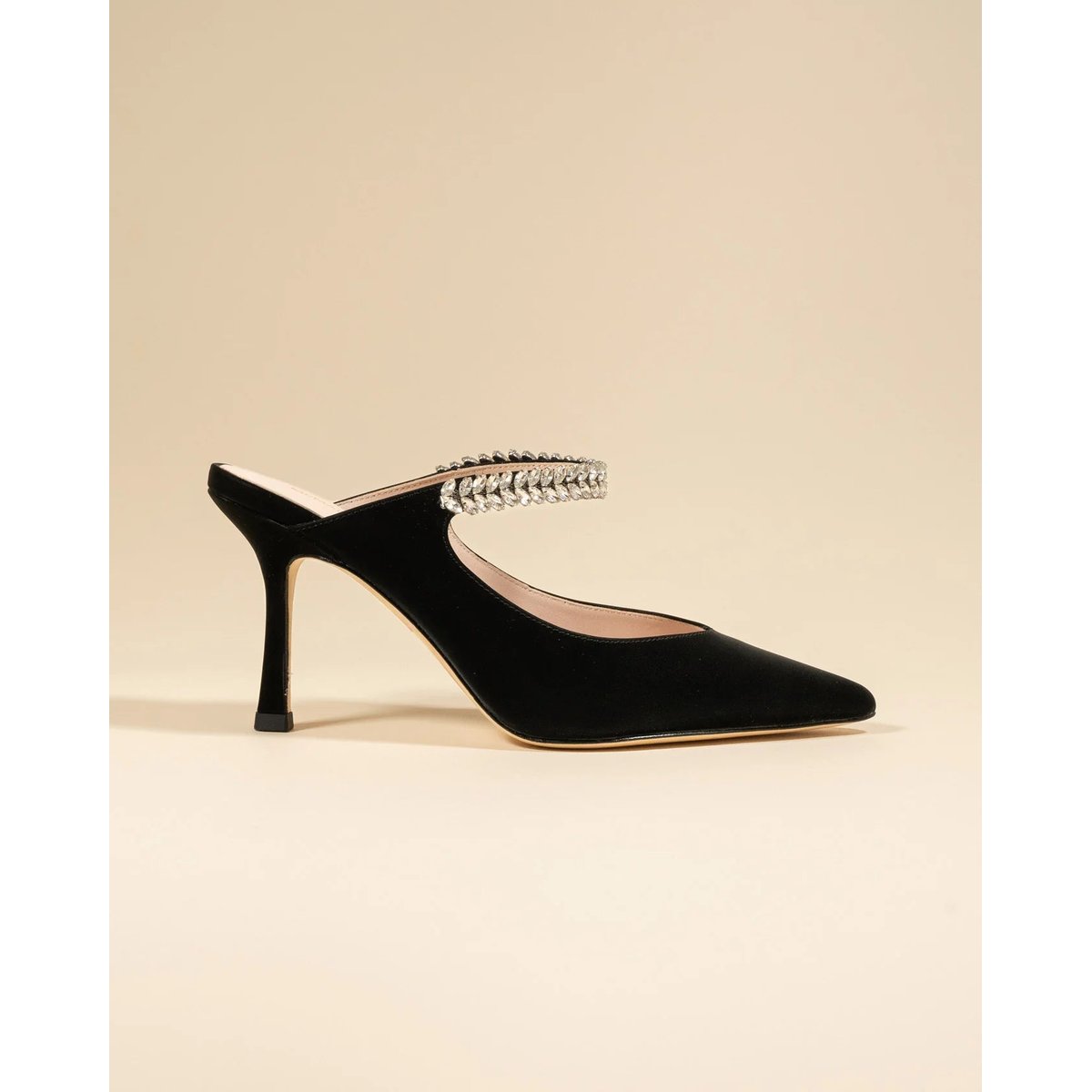 Escarpins à strass HARPER noir, MI MAI