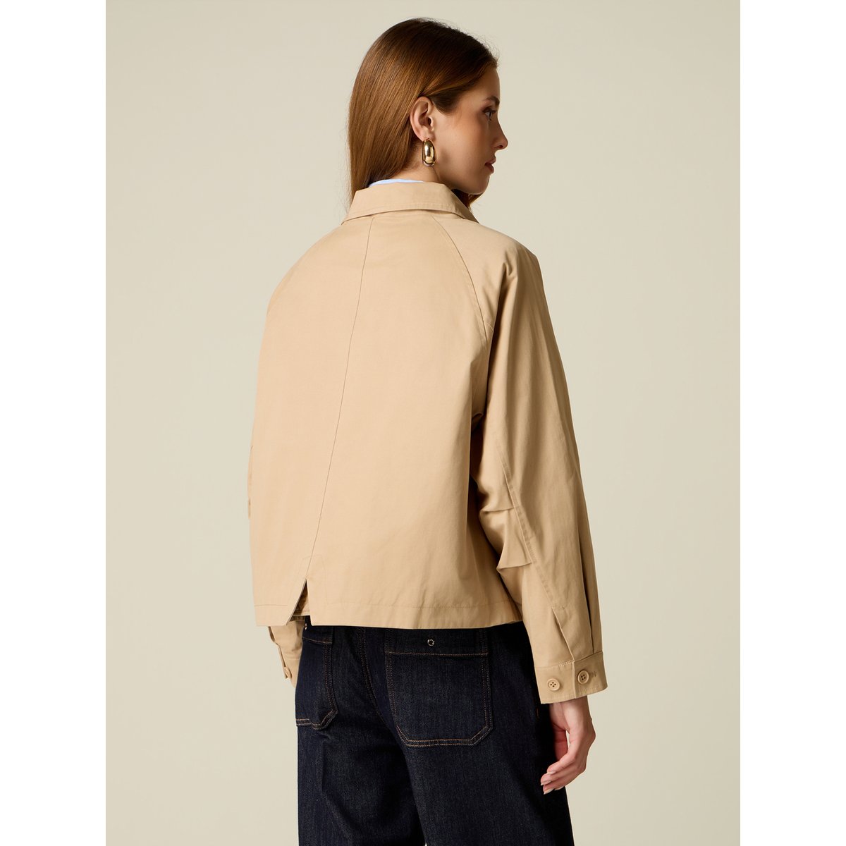 Blouson beige, OLTRE