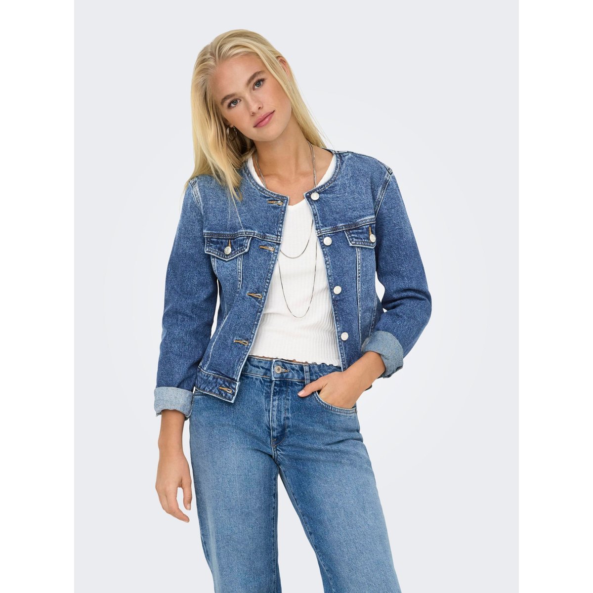 Veste En Jean medium blue denim, ONLY