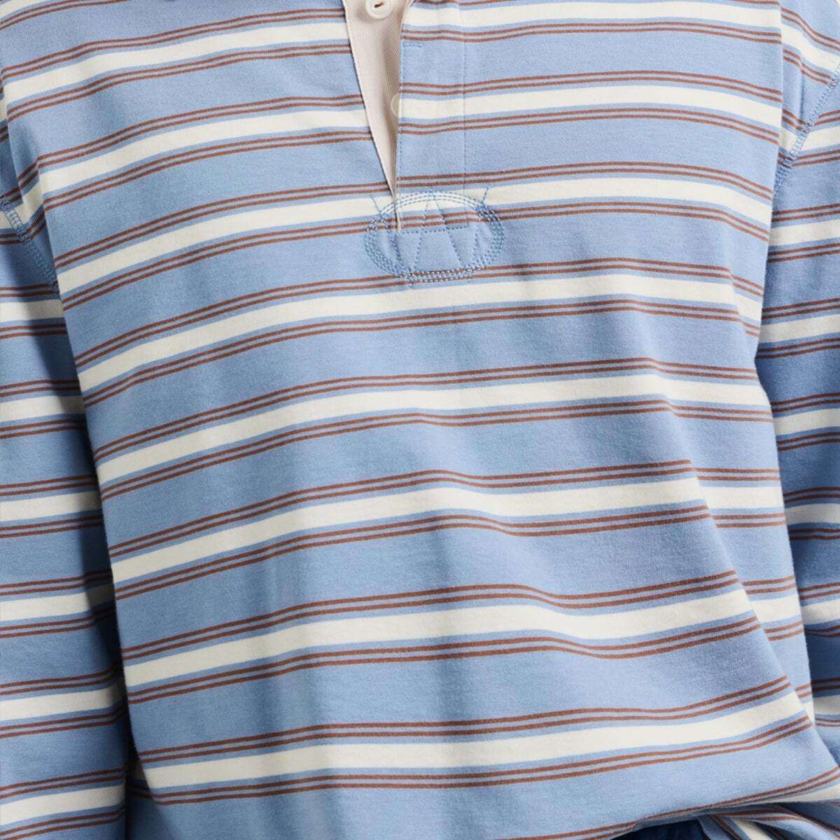 Polo Rugby Manches Longues Coupe Casual bleu oxford, PEPE JEANS