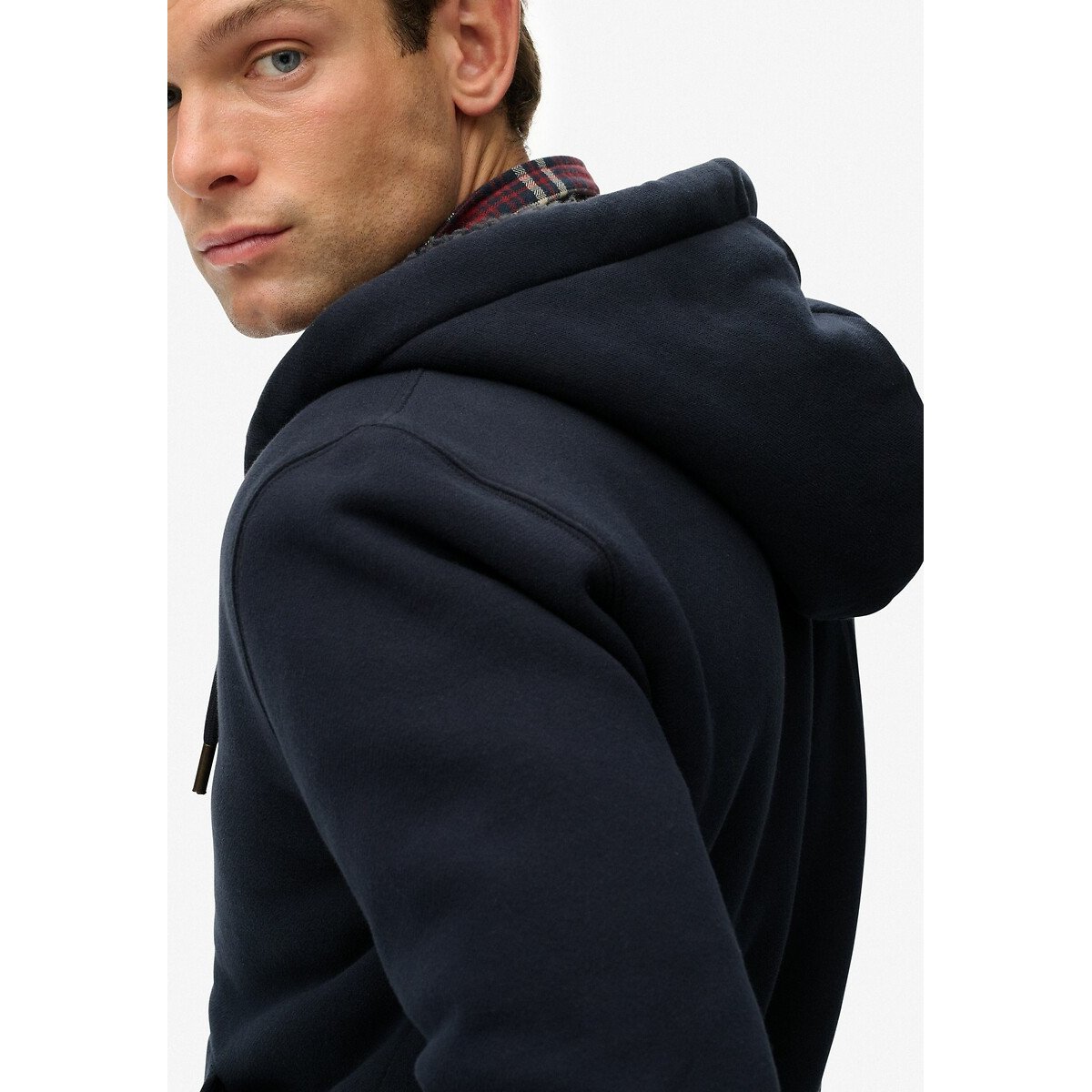 Zip-Up Hoodie navy blue, SUPERDRY