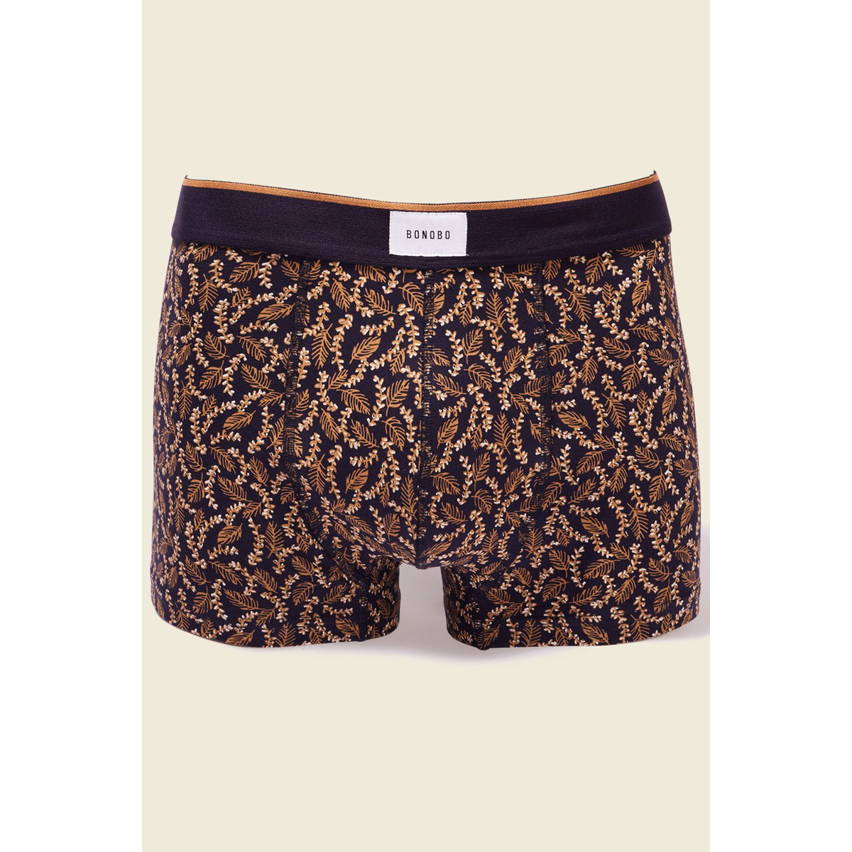 Lot 5 boxers bleu foncé, BONOBO