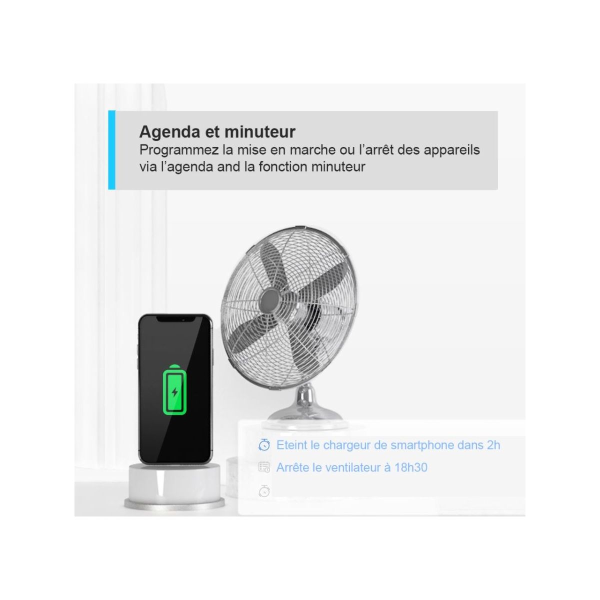 Prise connectée Tapo P110 (suivi conso) couleur unique, TP-LINK