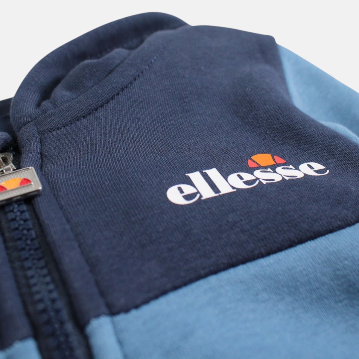 Ensemble 3 pièces t-shirt, veste à capuche et pantalon de jogging SQUAD bleu marine, ELLESSE