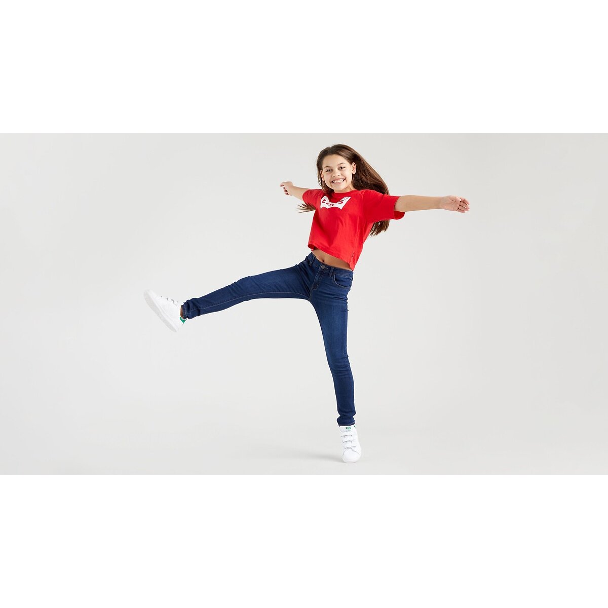 Jean 710 Super skinny bleu foncé, LEVI'S KIDS