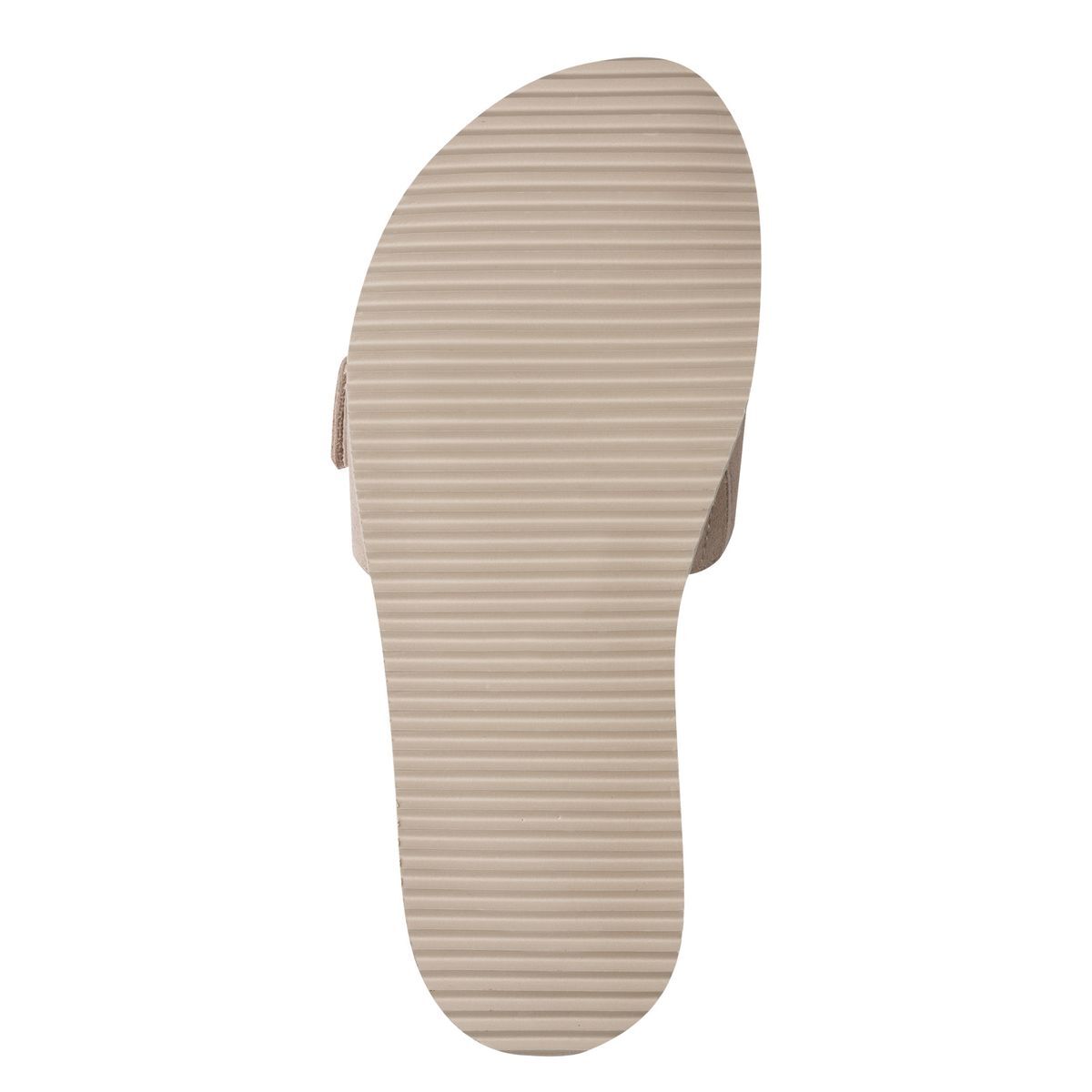 Mule en cuir beige beige combiné, TAMARIS