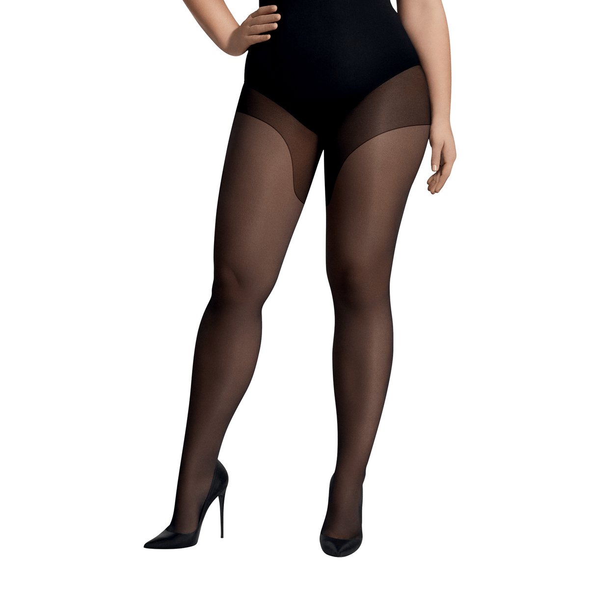 Collants semi-opaques 30D MORPHOLOGIE noir, WELL