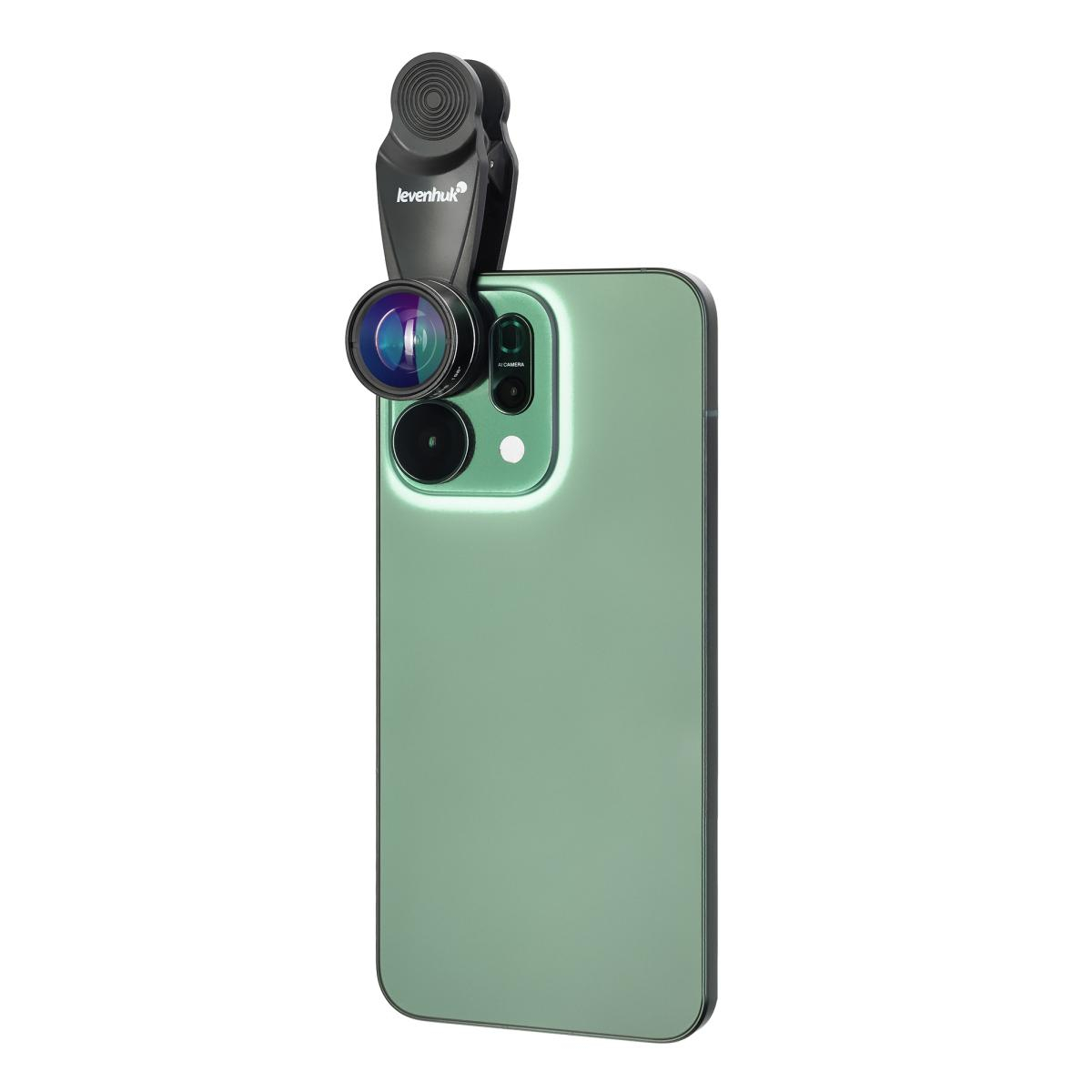 Kit d'objectifs pour smartphone Levenhuk Lens S10 couleur unique, LEVENHUK
