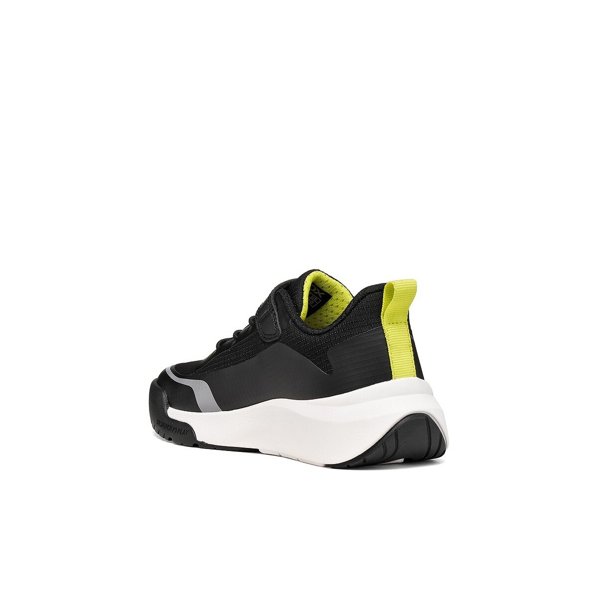 Kids Pro-Ran Breathable Trainers black/grey, GEOX