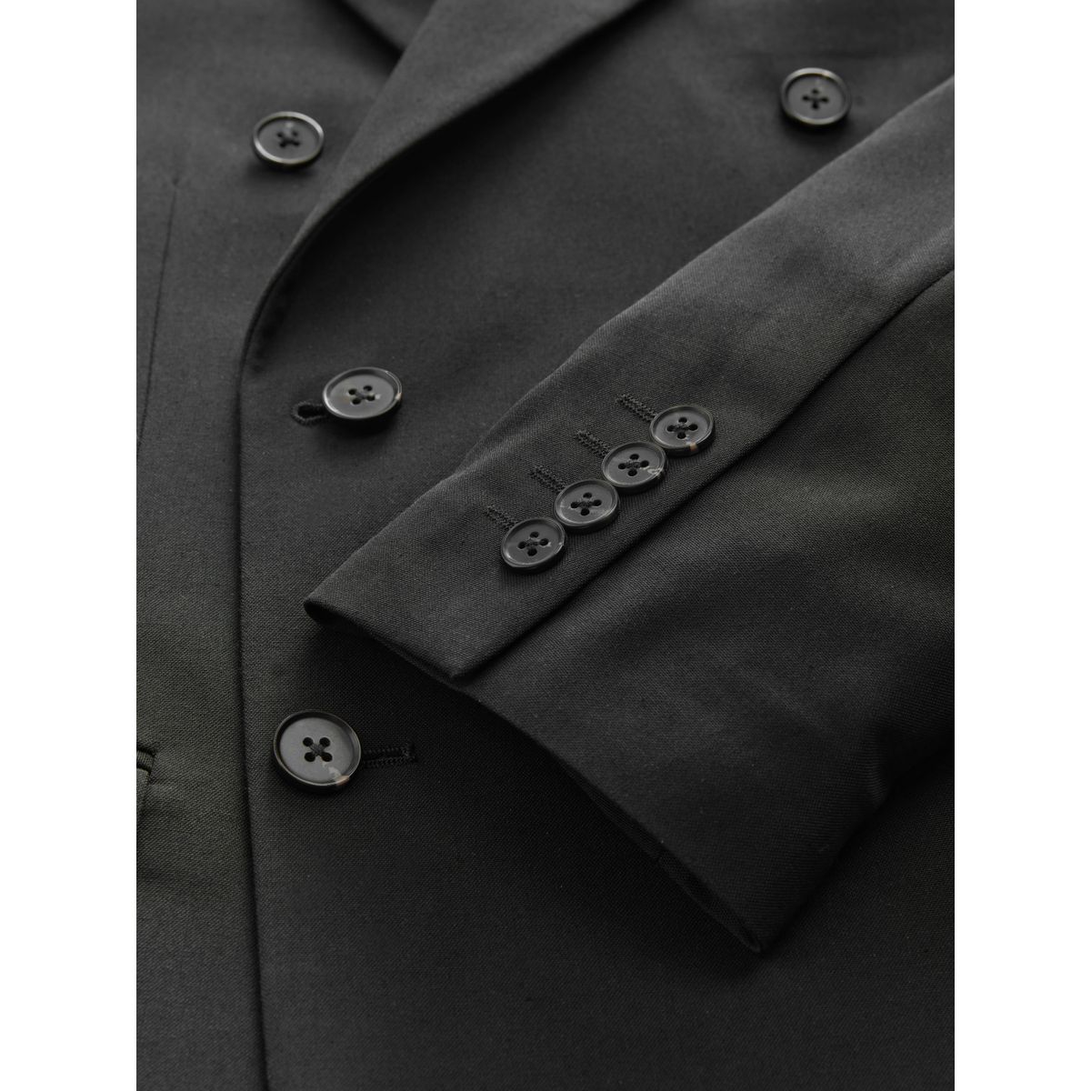 Veste de costume à deux boutons noir, NEXT