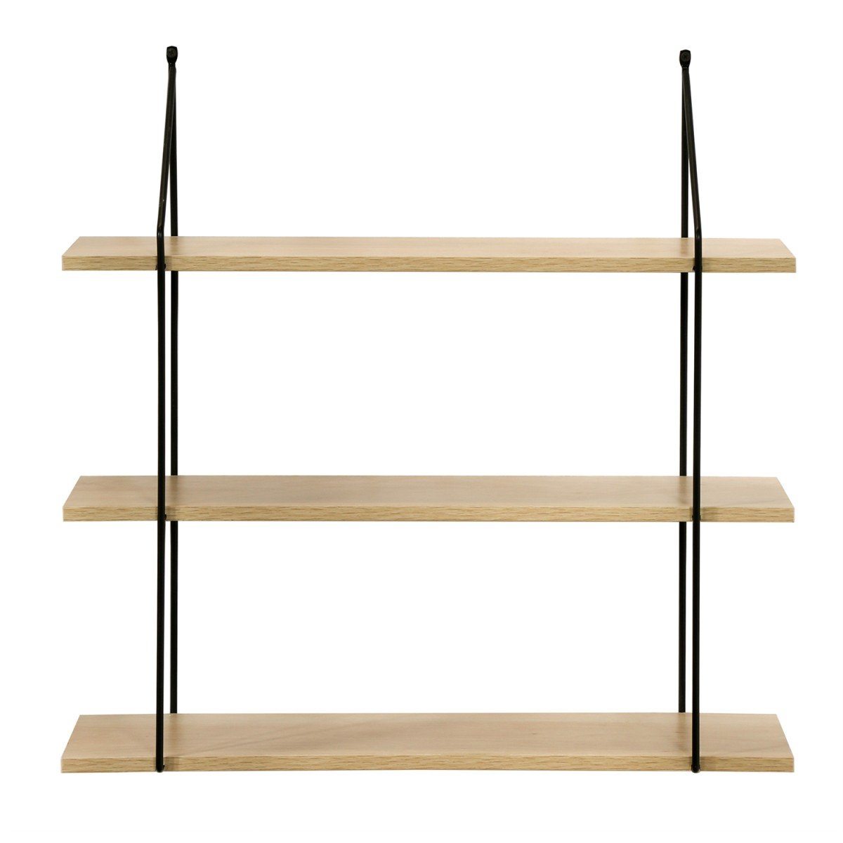 Étagère Murale 3 Niveaux décor Bois L60 cm bois, CALICOSY