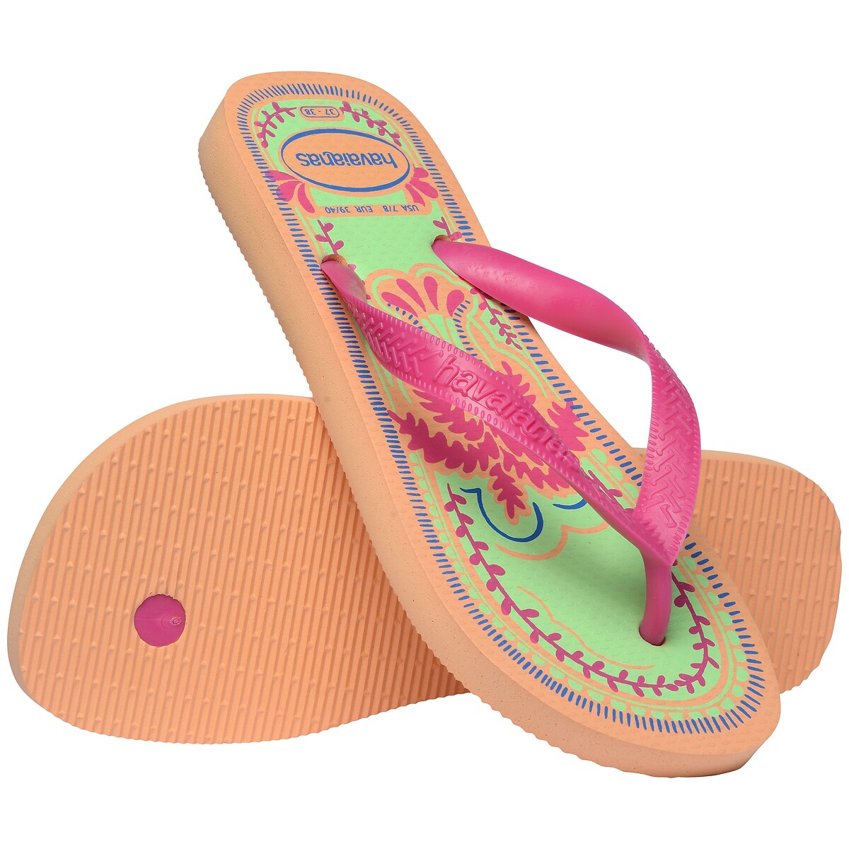 Tongs Top Summer Vibes rose, HAVAIANAS