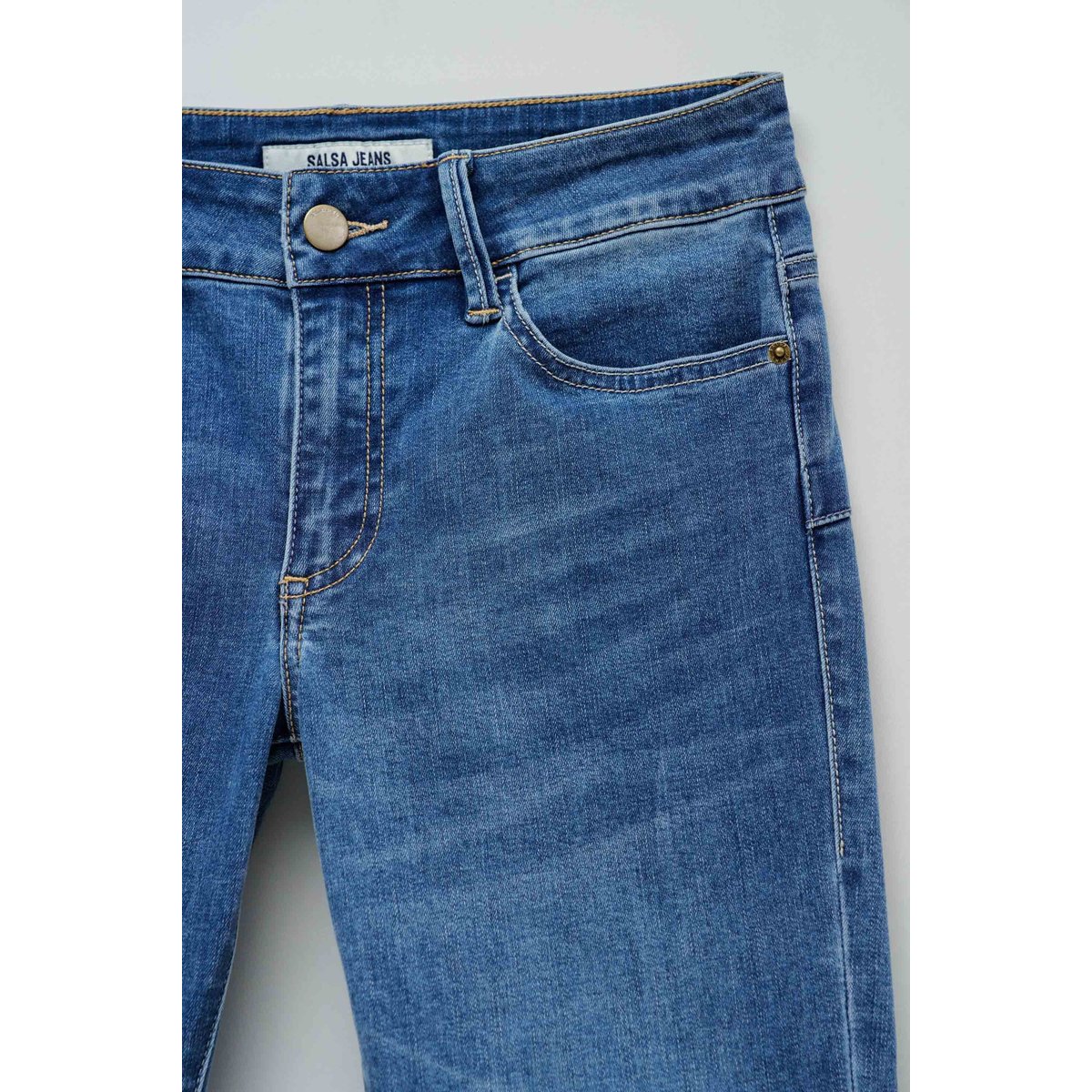JEAN WONDER PUSH UP SKINNY bleu, SALSA JEANS
