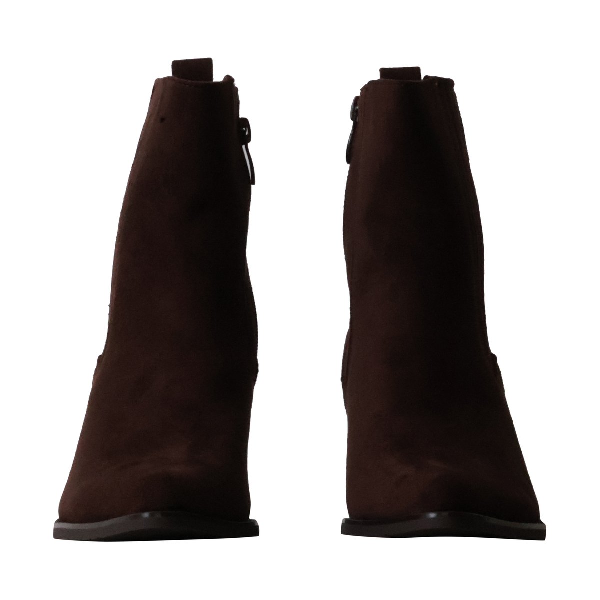 Bottines à Zip marron, ENZA NUCCI