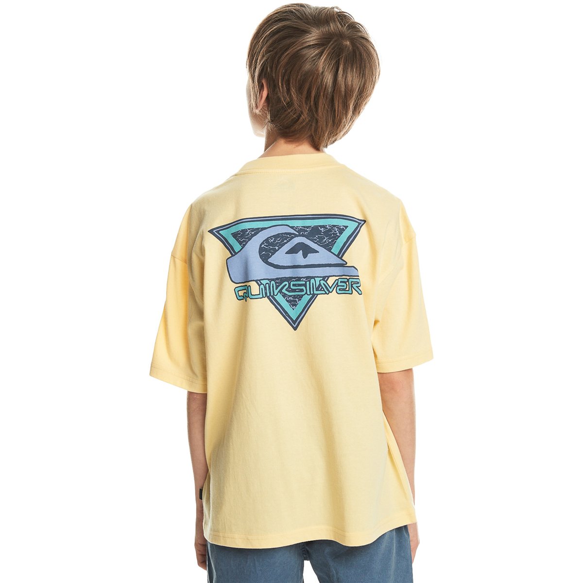 T-shirt TAKE US BACK jaune mellow yellow, QUIKSILVER