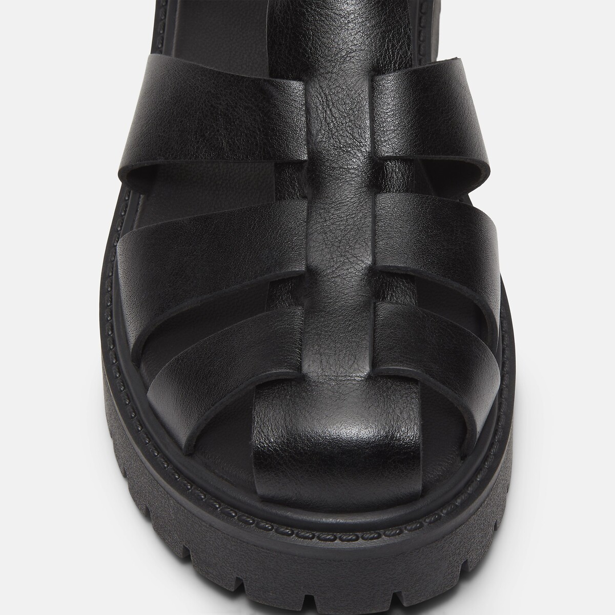 Stone Street Fisherman Leather Sandals black, TIMBERLAND