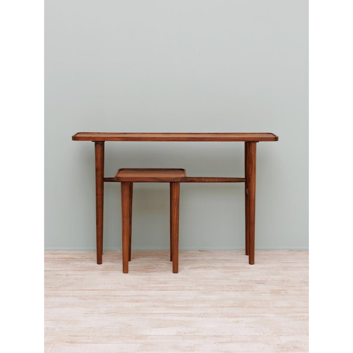 Console en bois POWELL bois fonce, CHEHOMA