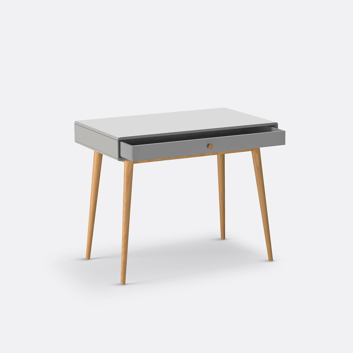 Bureau 1 tiroir Jimi gris clair, LA REDOUTE INTERIEURS