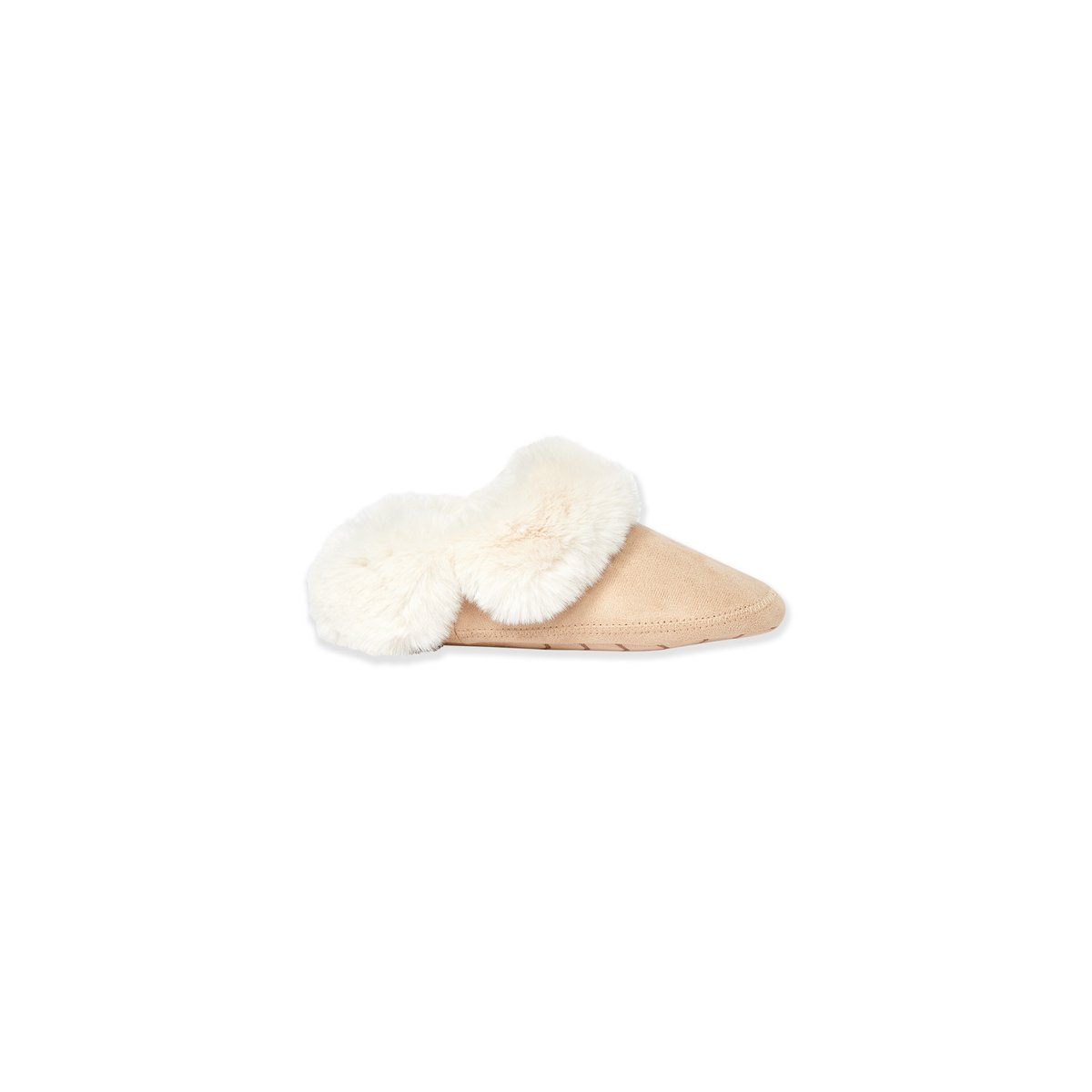 Chaussons bottines HALYSSIA ecru, ETAM