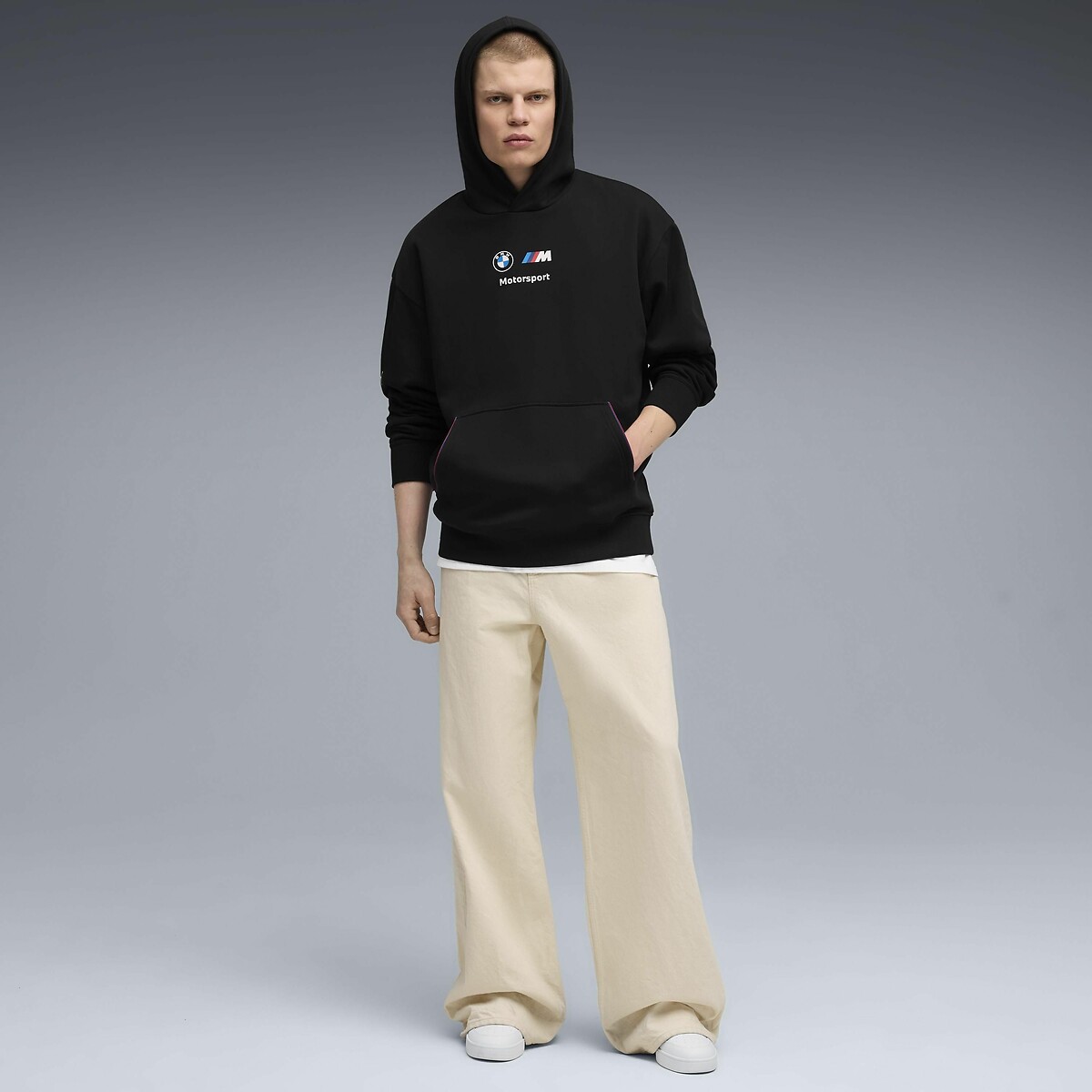 BMW Fleece Hoodie black, PUMA