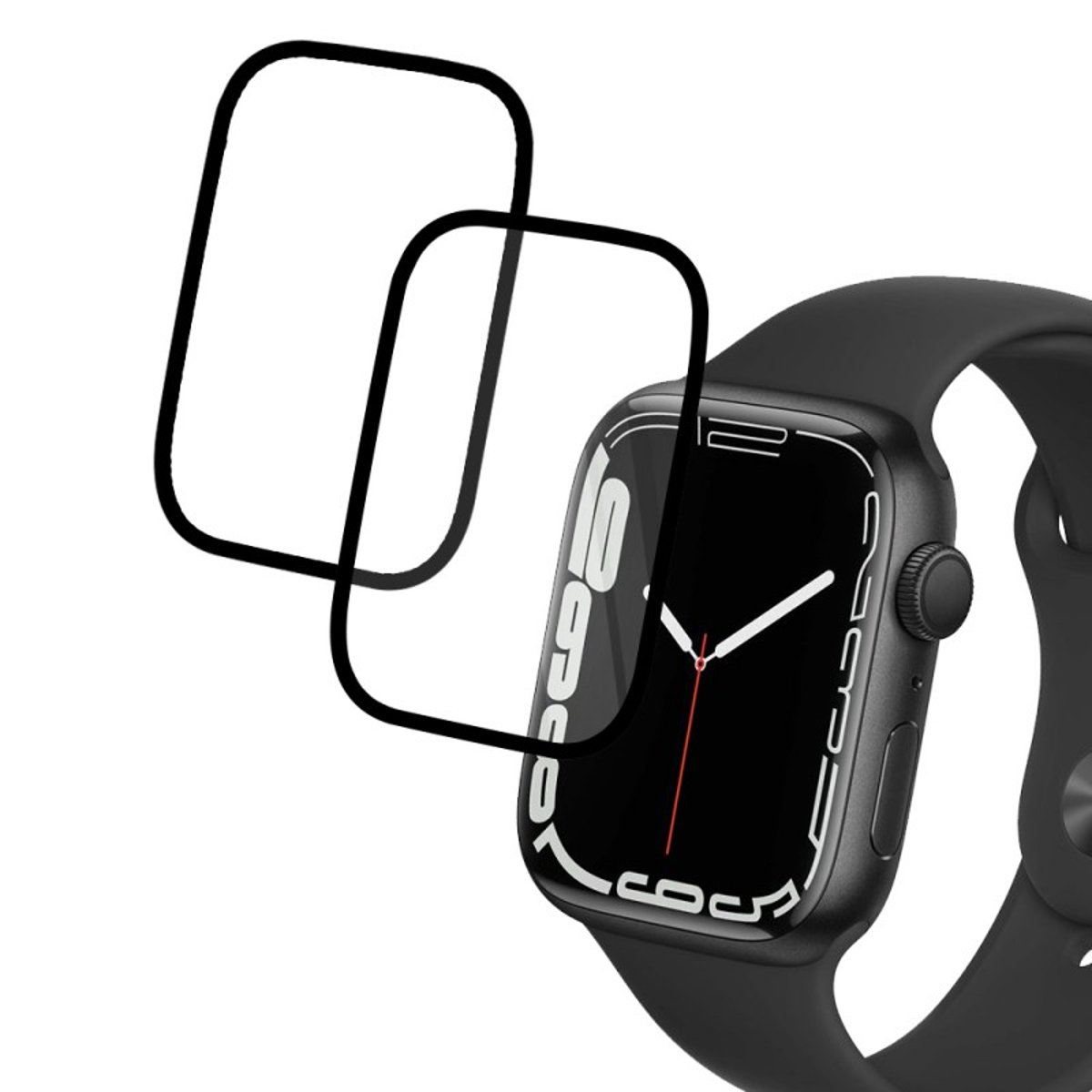 Lot de vitres de protection Montre Connectée Watch Series 4/5/6/se 40 Mm transparente, EVETANE