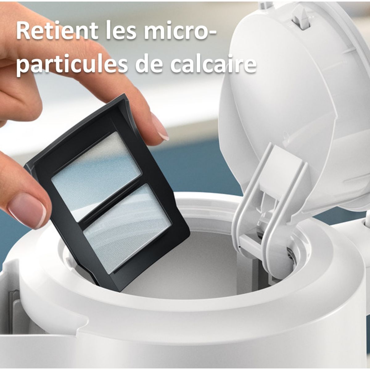 Bouilloire HD9411/00 Bouilloire électrique blanche Série 3000 1.7L, 2200W blanc, PHILIPS