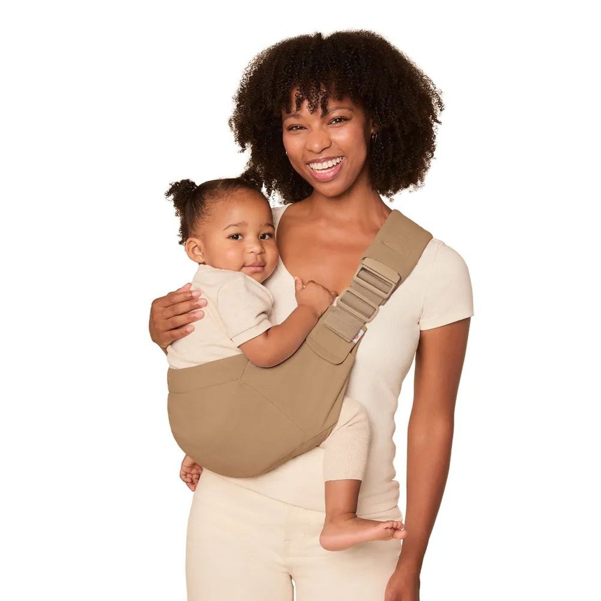 Porte bébé enfant Upsie Sling camel, ERGOBABY