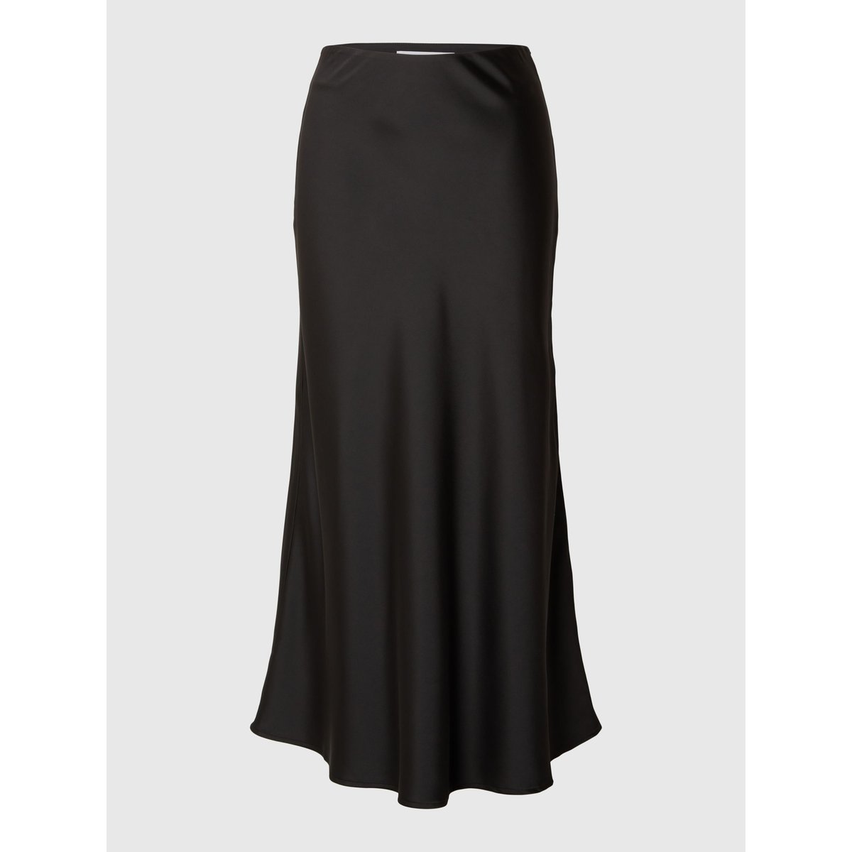 Jupe Mi-Longue black 1, SELECTED