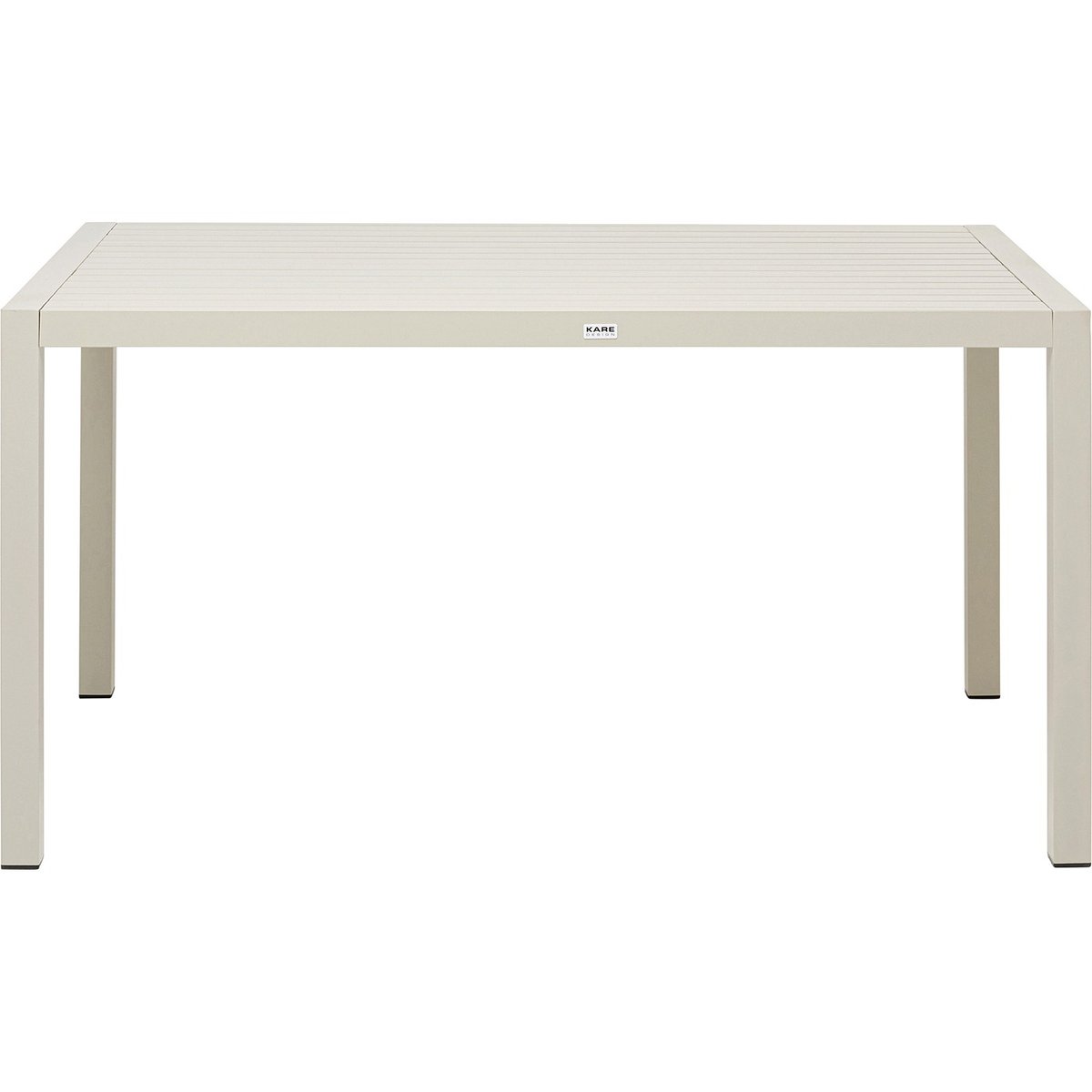 Table de jardin en acier, MADAGASCAR gris, KARE DESIGN