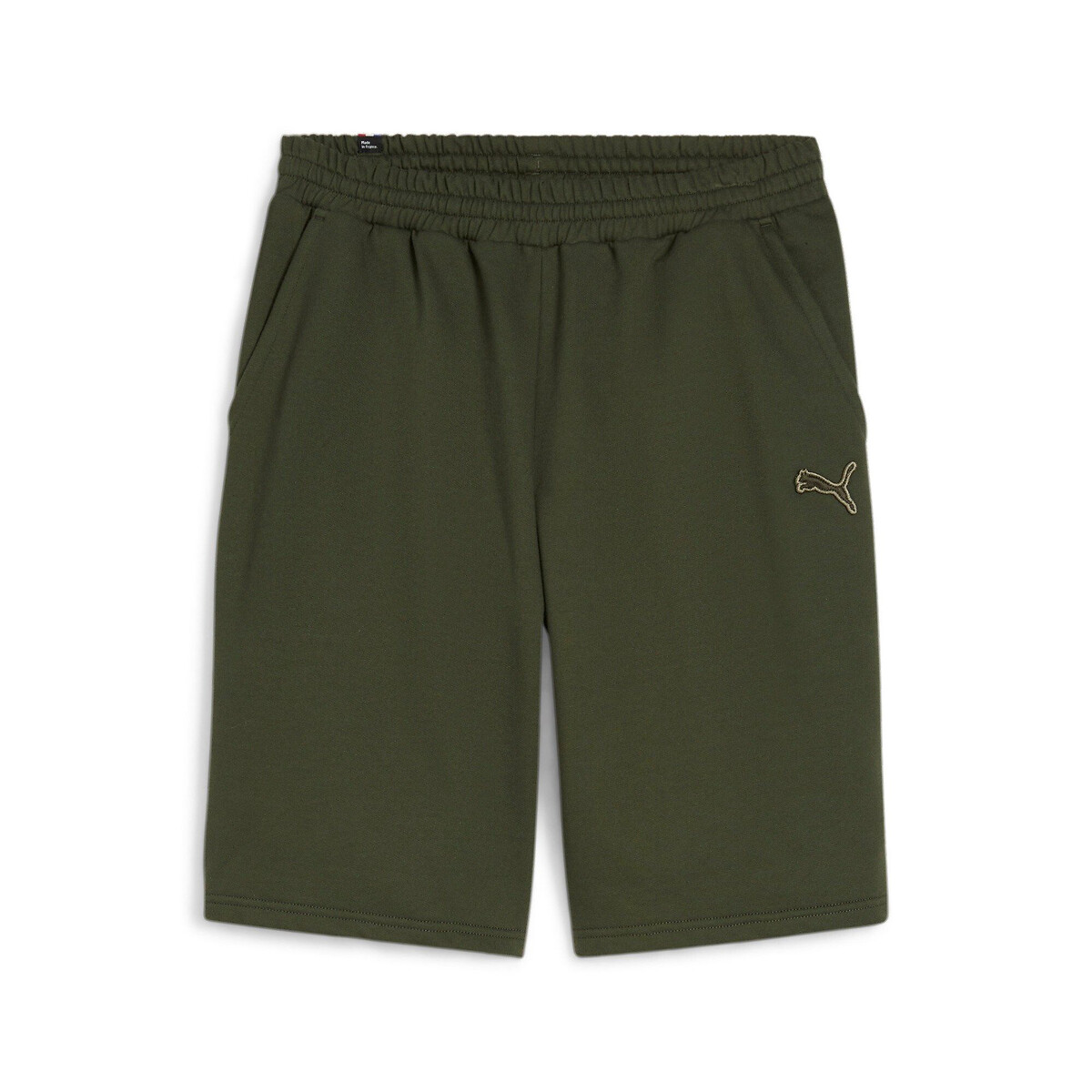 Short Made In France avec logo brodé kaki, PUMA