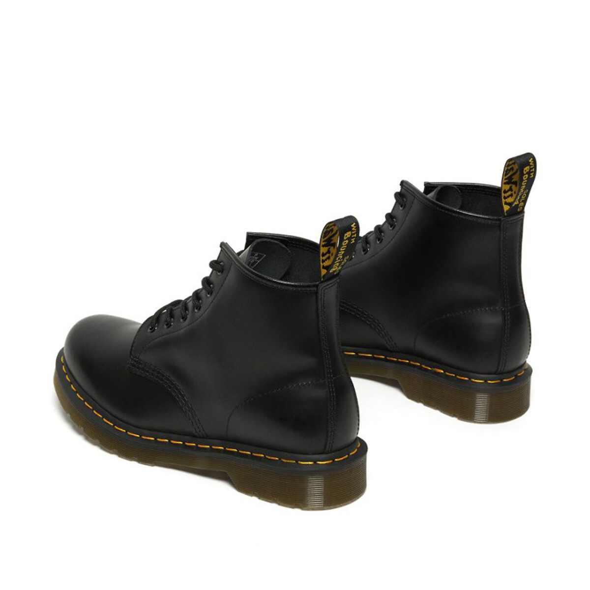 Boots 101 en cuir Smooth noir, DR. MARTENS