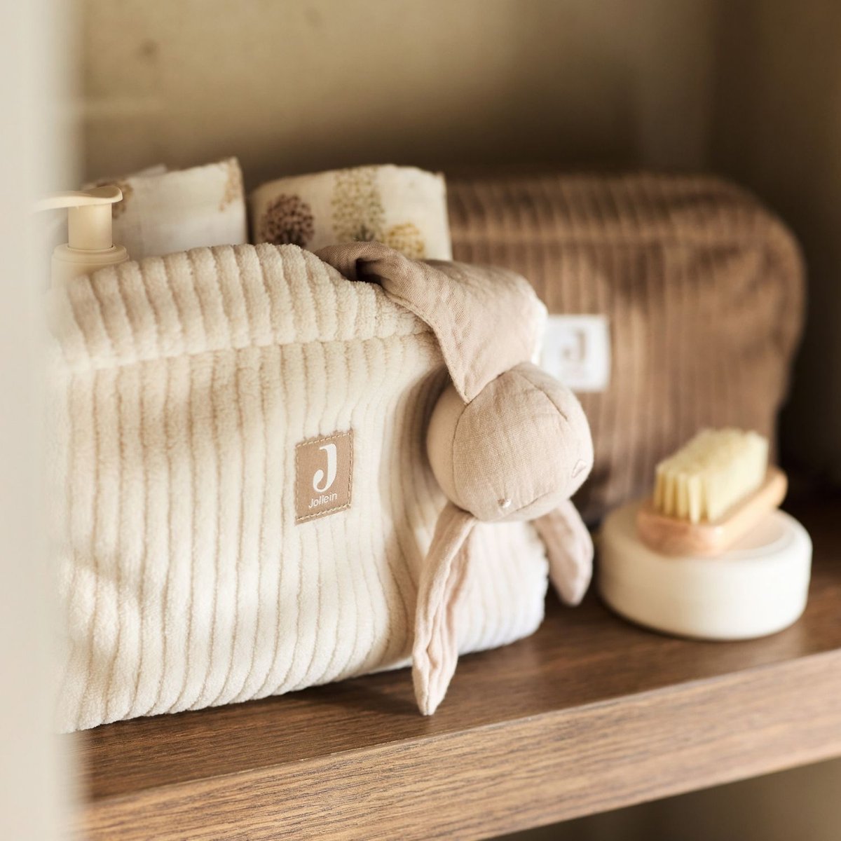 Trousse de toilette marron, JOLLEIN