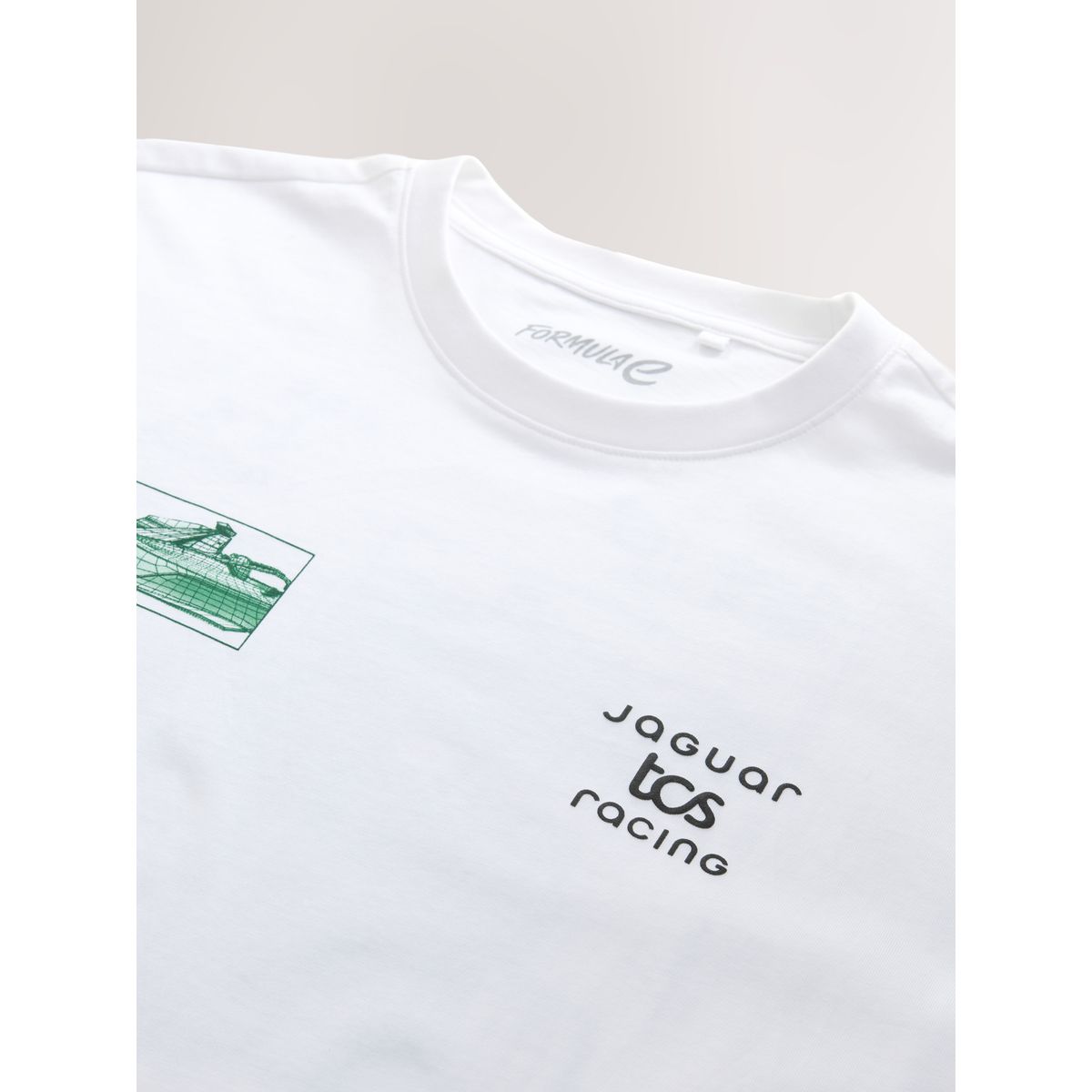 T-shirt regular jaguar écru, NEXT