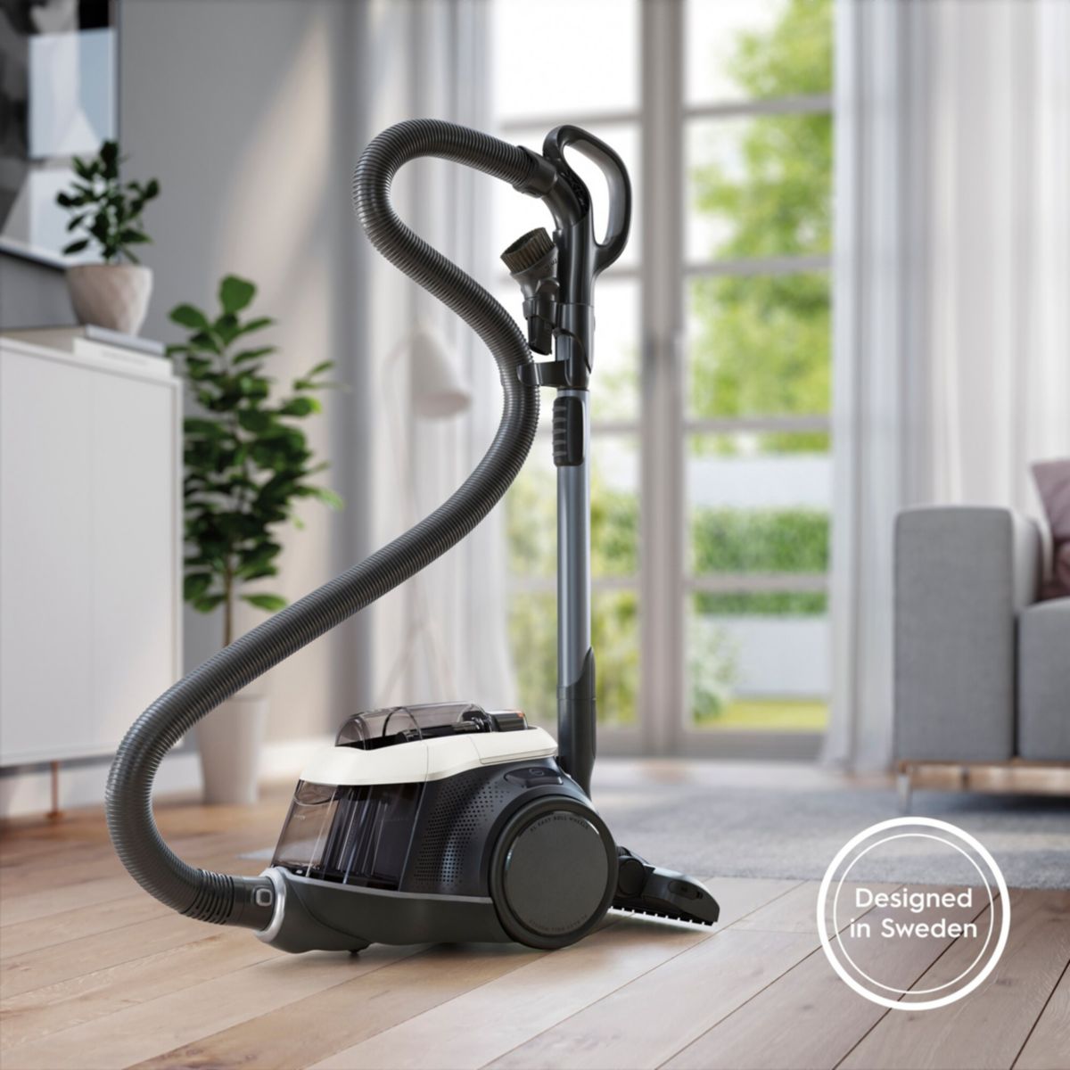 Aspirateur sans sac Pure C9 Allergy PC91-ALGR blanc, ELECTROLUX