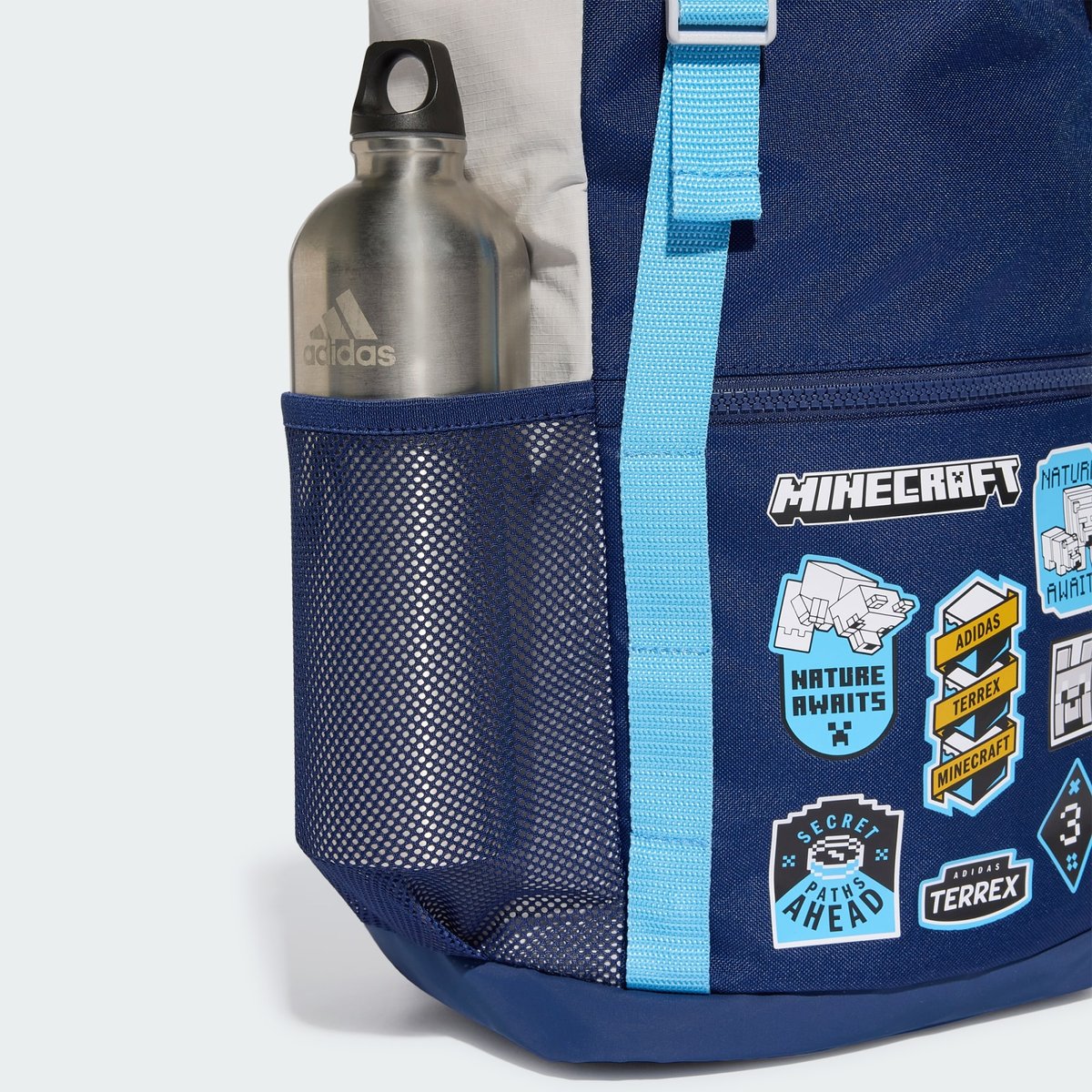 Sac À Dos Adidas Minecraft Sac À Dos Adidas Minecraft dark blue / light solid grey, ADIDAS SPORTSWEAR