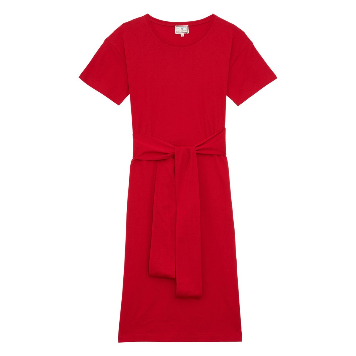 Robe Jeanette en coton rouge, INES DE LA FRESSANGE PARIS