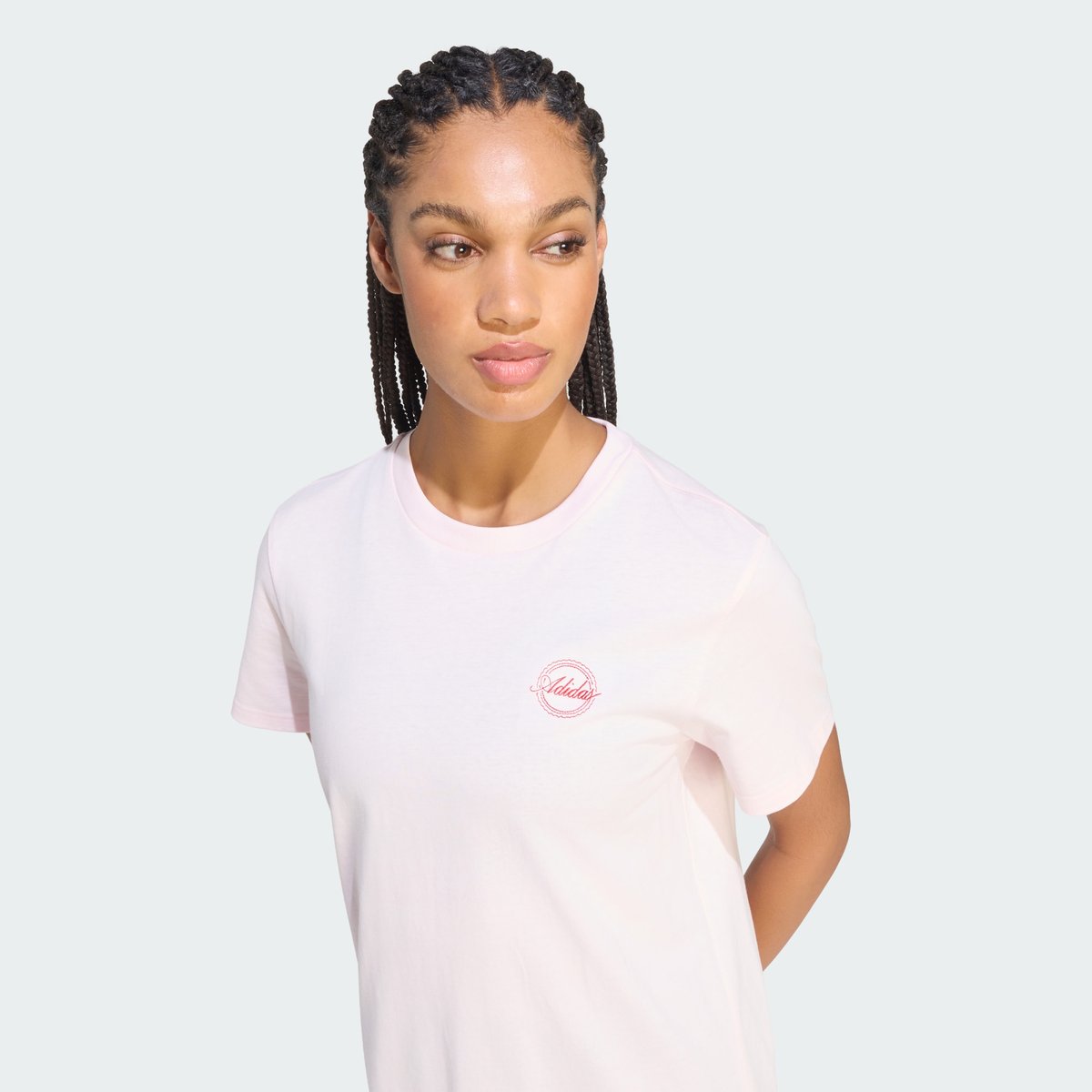 T-Shirt Graphique Travel Coupe Large distilled pink, ADIDAS SPORTSWEAR