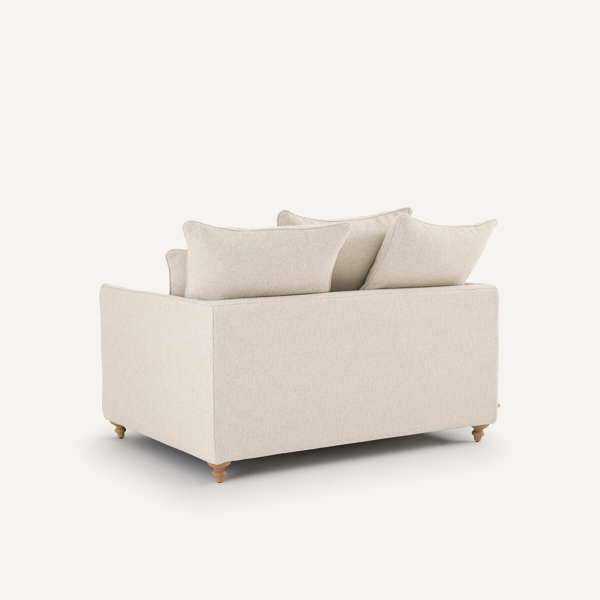 Omvormbare 2-zit zetel bouclette, Lazare krijt, AM.PM