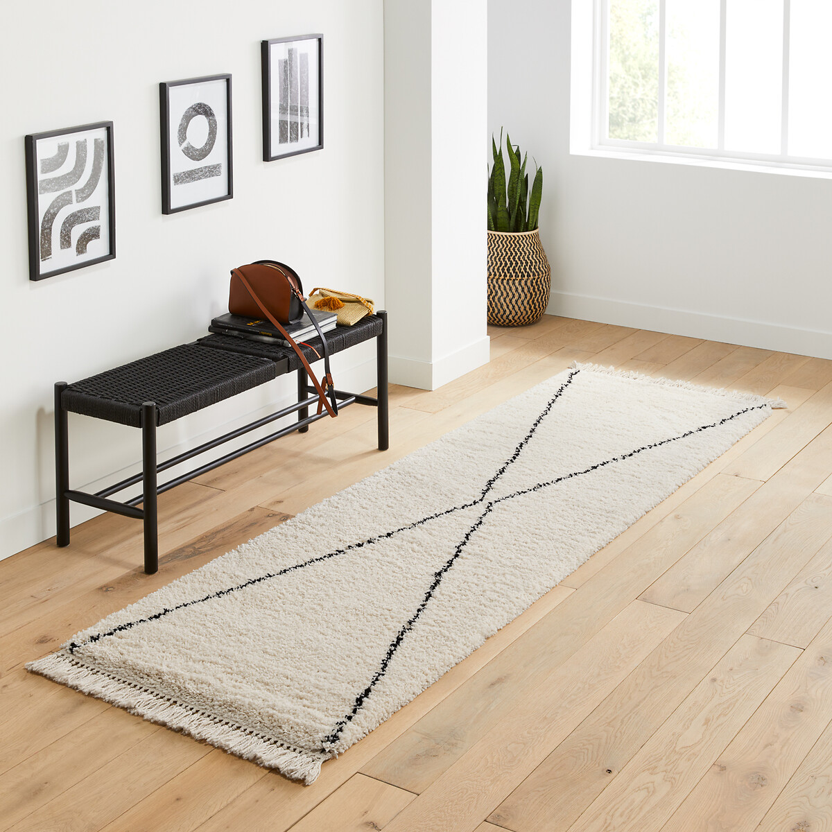 Tapis de couloir style berbère, Luna ecru, LA REDOUTE INTERIEURS