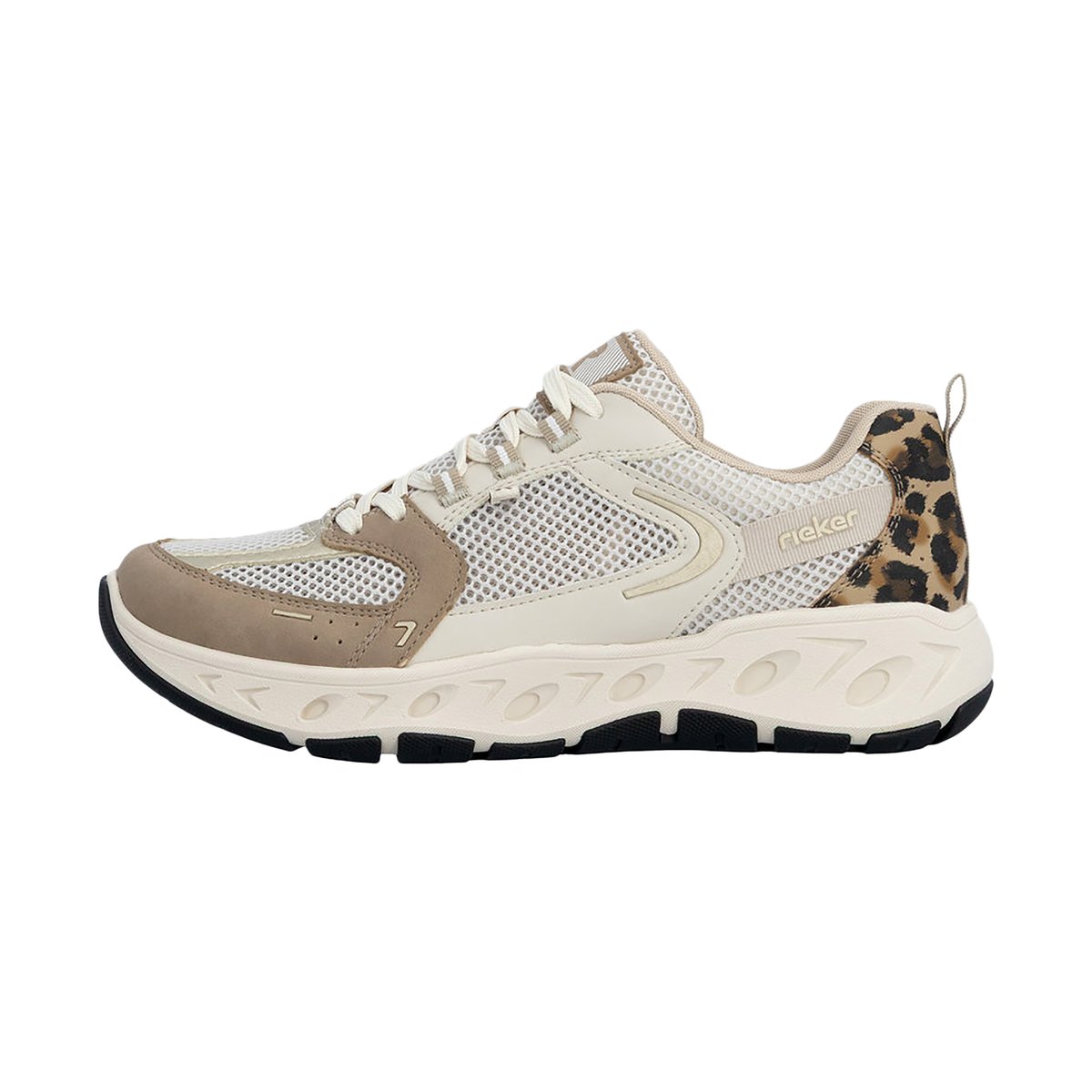 Basket à Lacets Nabukino beige, RIEKER