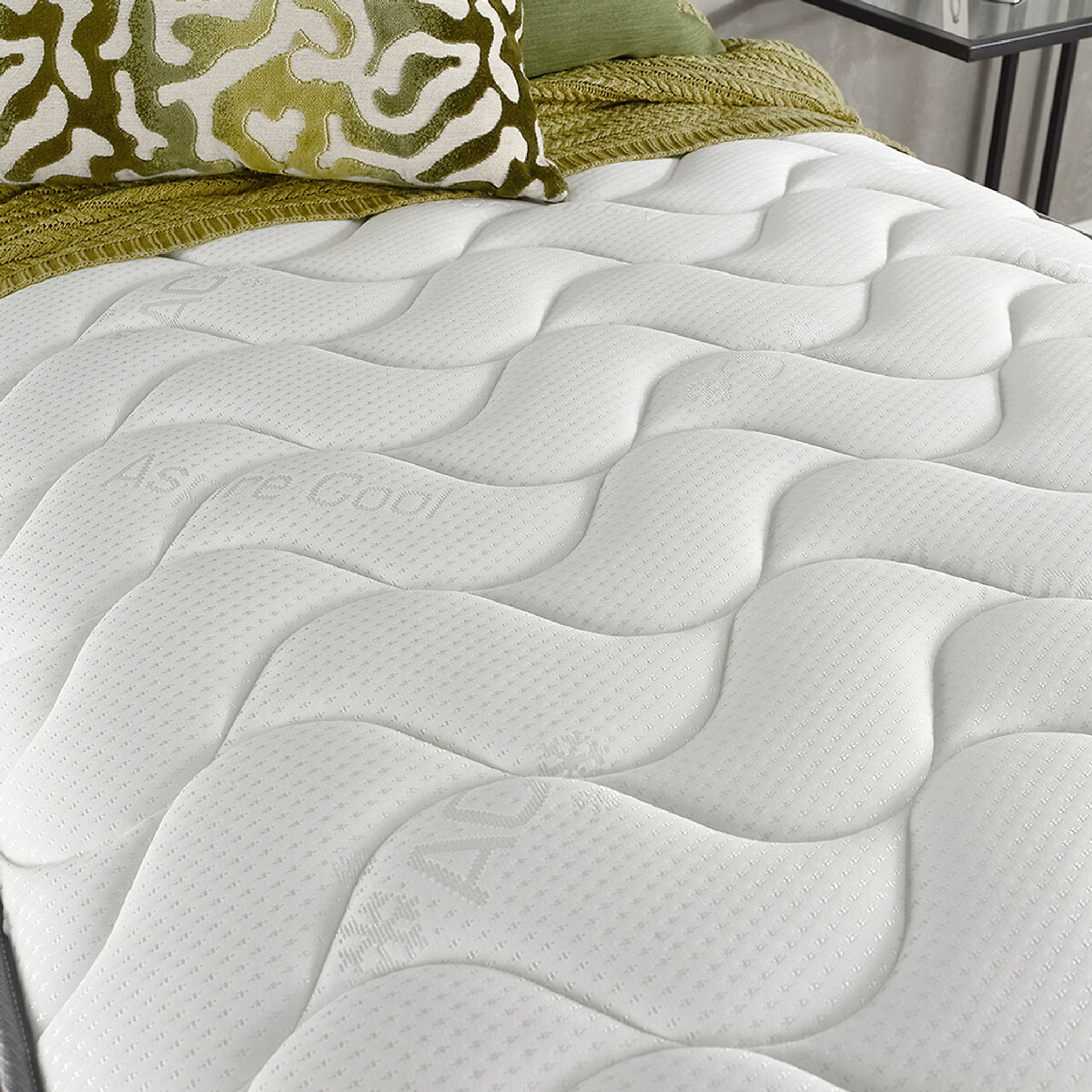 Double Comfort Cool Relief Hybrid Memory Foam & Spring Mattress white, ASPIRE