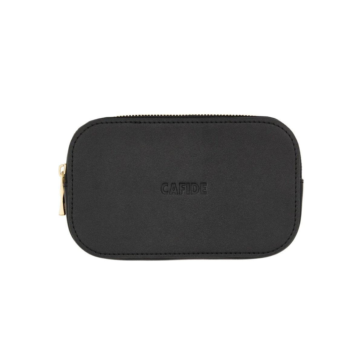 Portefeuille en cuir végétalien, JALA noir, CAFIDE