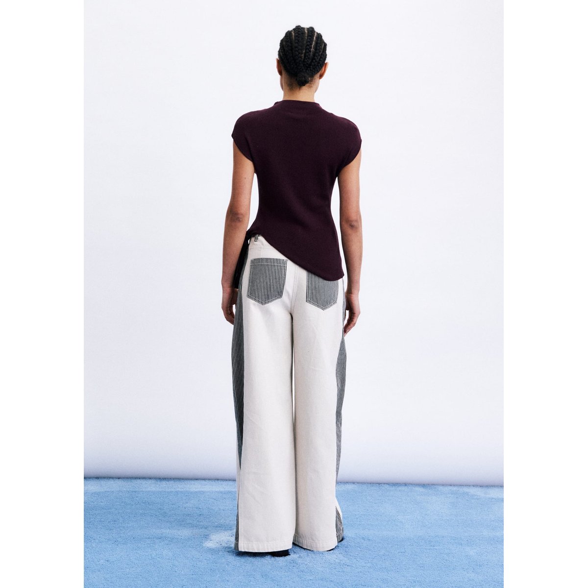 Top Hotaka en coton HOTAKA figue, FRNCH