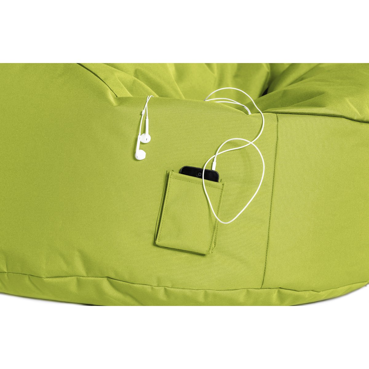 Pouf Design Swing vert anis, MAGMA HEIMTEX